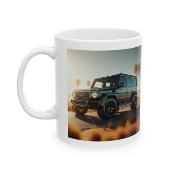 Black G-Wagon Mug Mug Printify 11oz