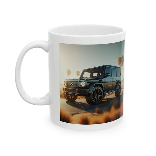 Black G-Wagon Mug Mug Printify 11oz