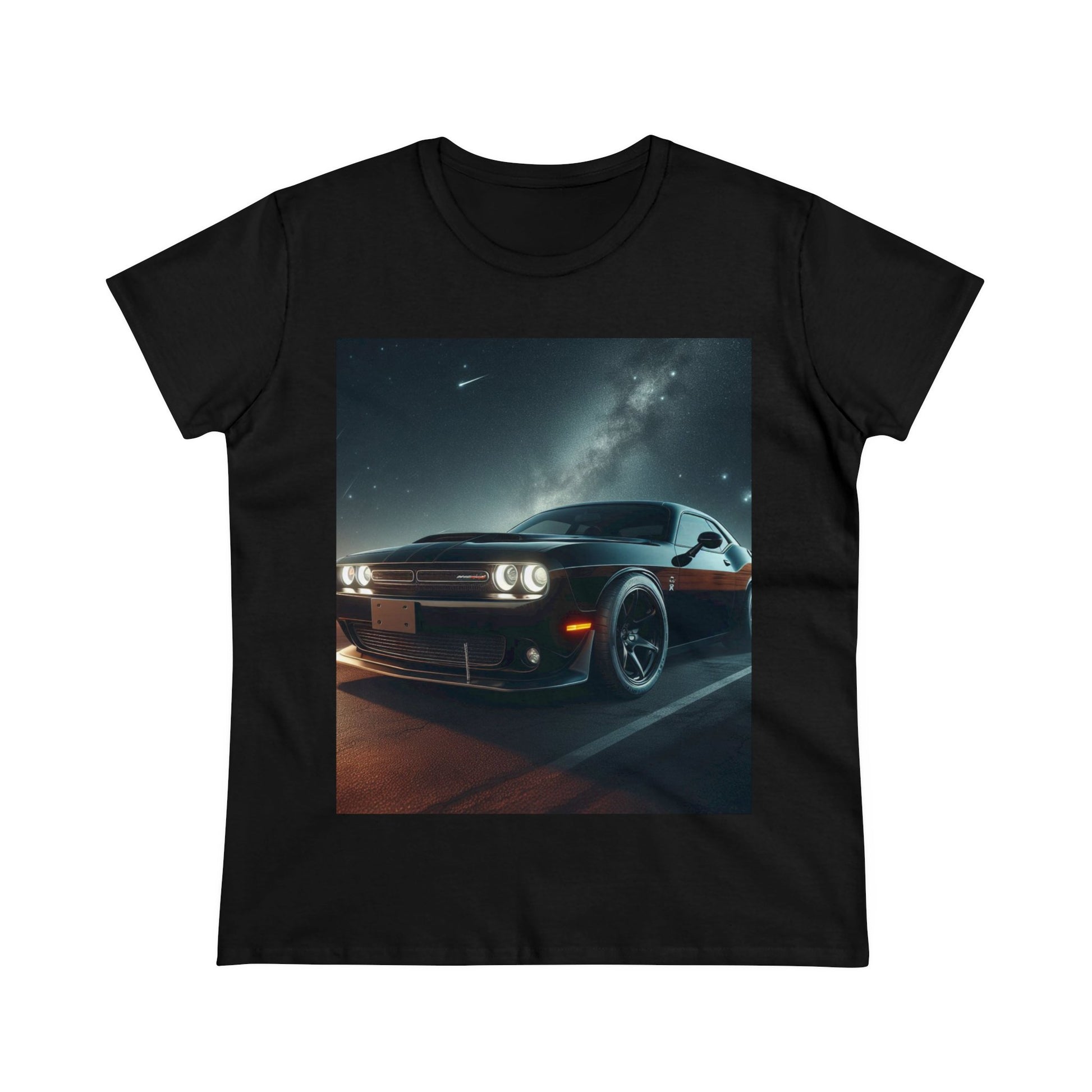 Black Challenger T-Shirt T-Shirt Printify Black S