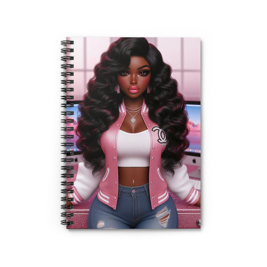 Pink Everything Spiral Notebook Paper products Printify One Size