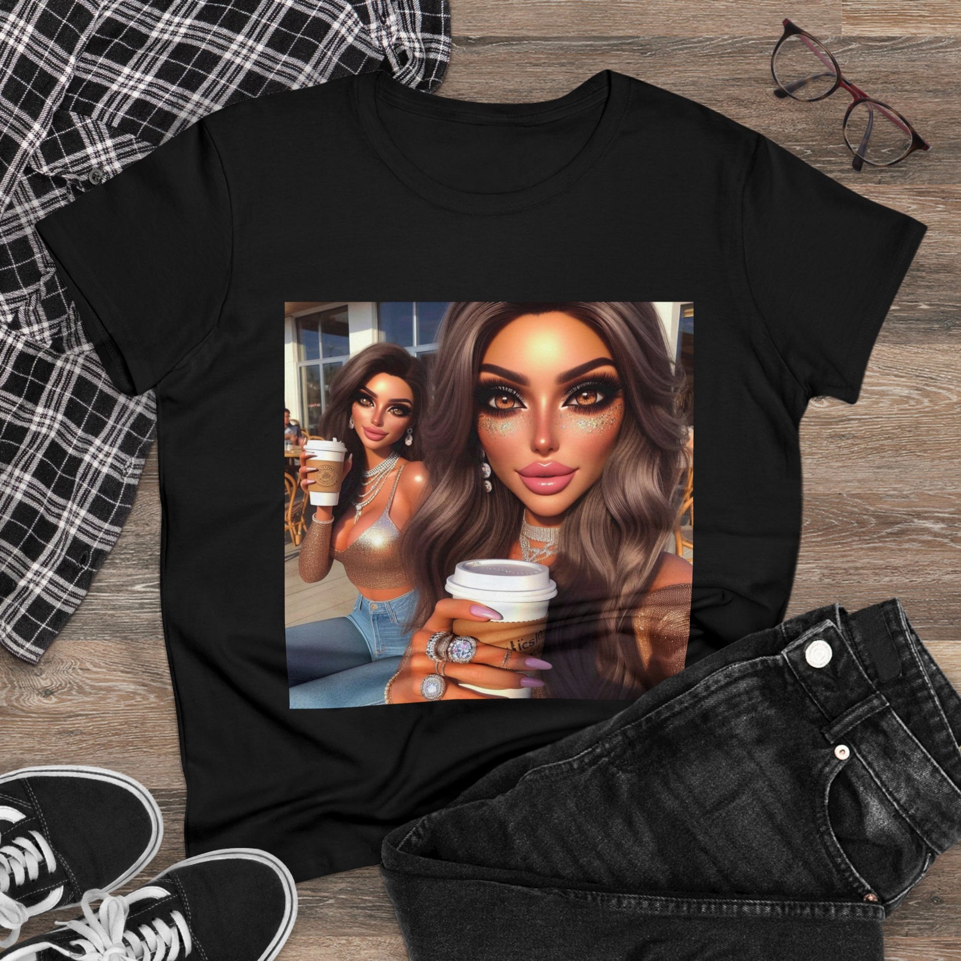 Coffee Baddies T-Shirt T-Shirt Printify