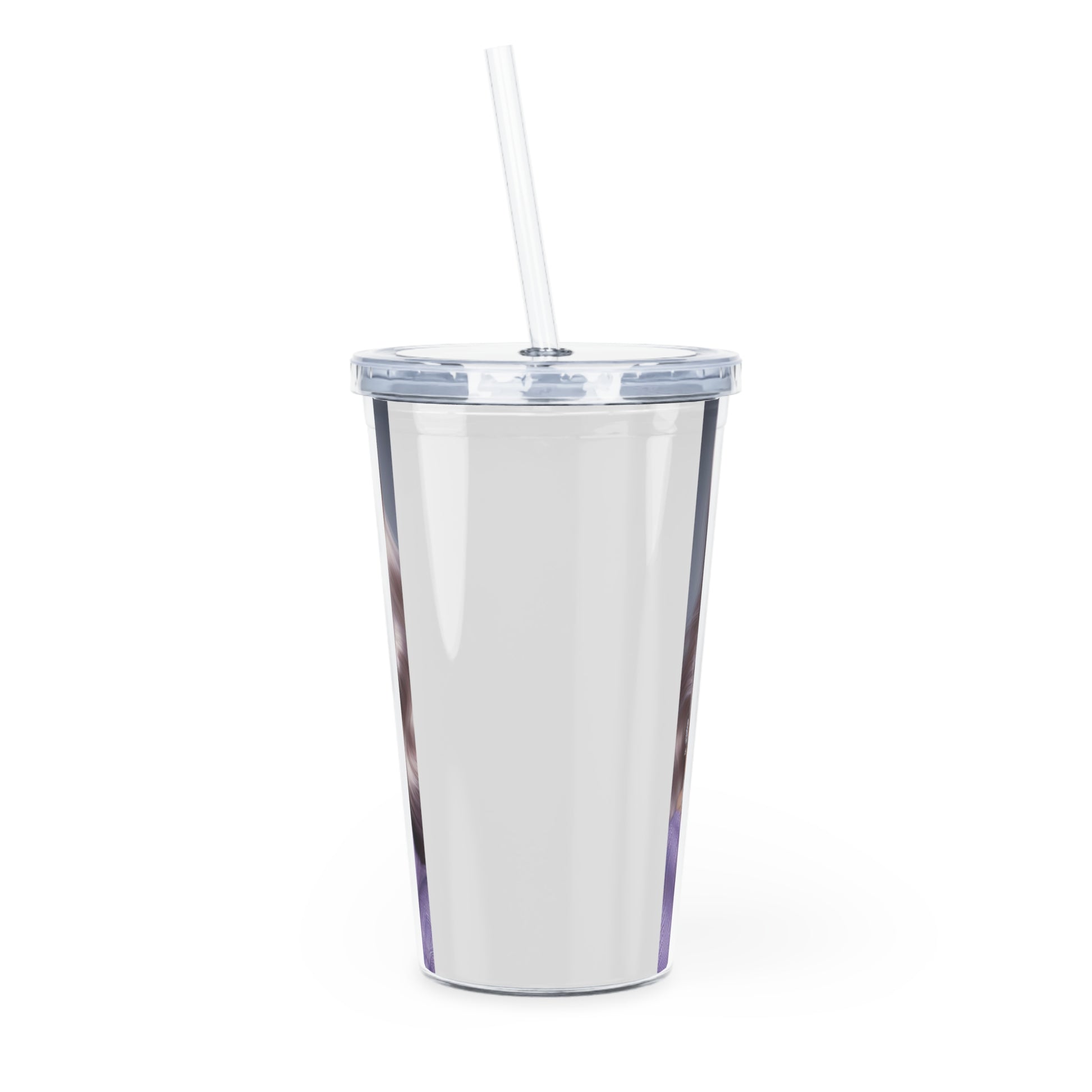 Gloss Up Tumbler with Straw Mug Printify