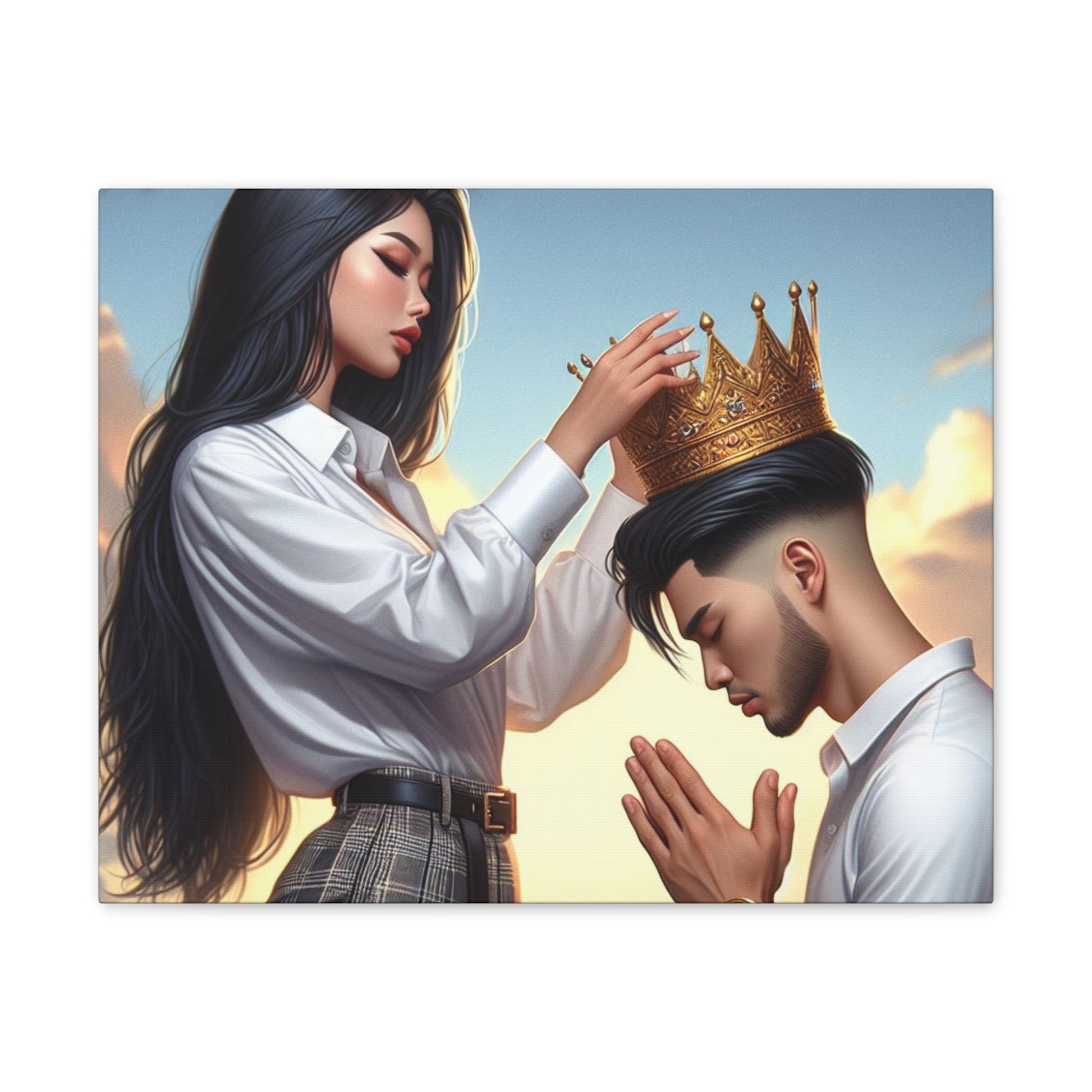 My King Canvas Canvas Printify