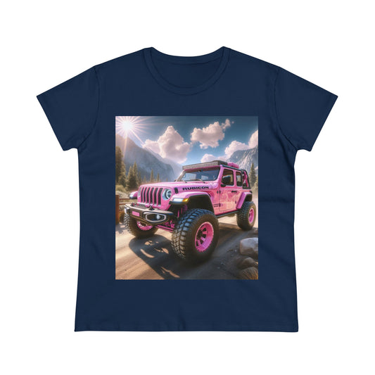 Pink Rubicon T-Shirt T-Shirt Printify Navy S