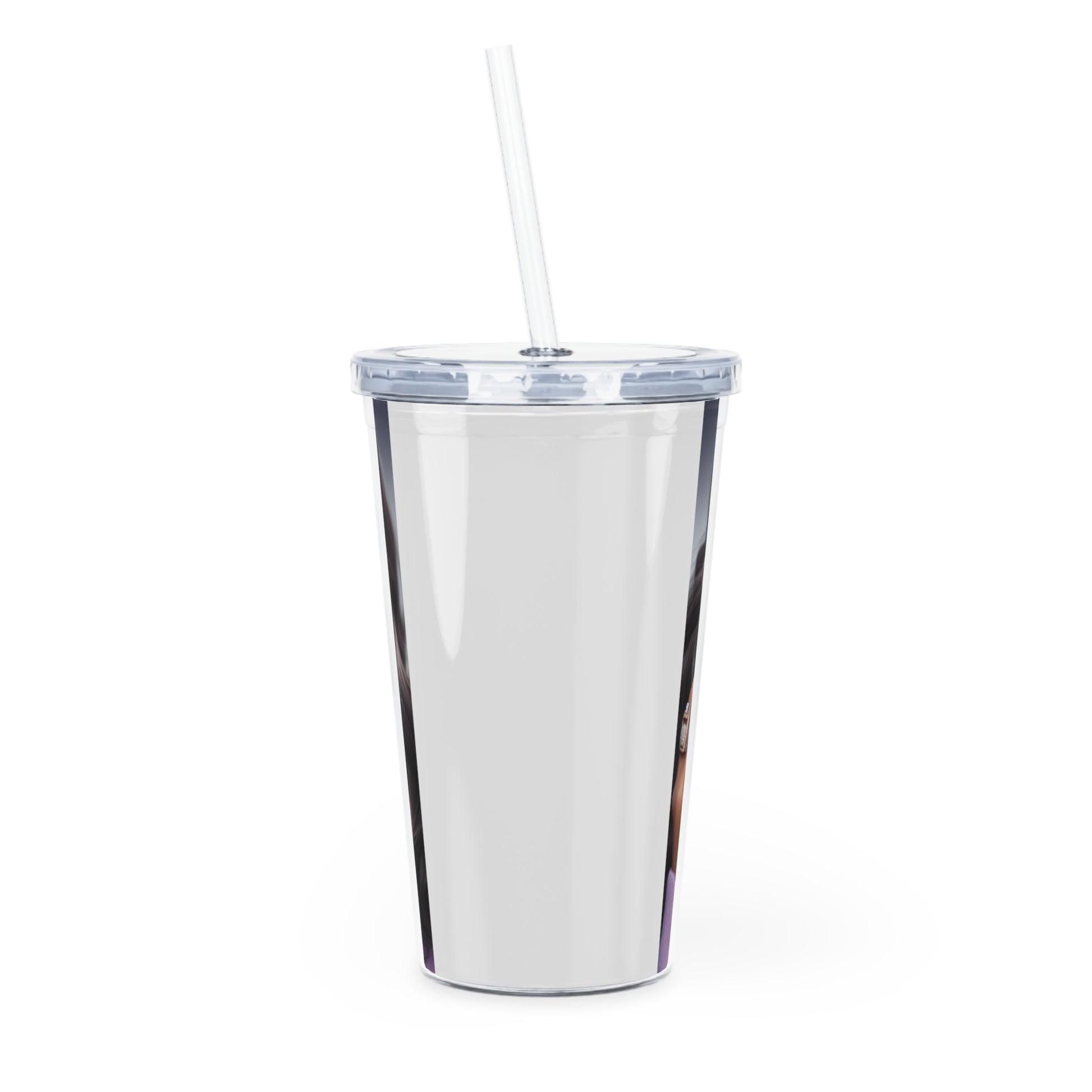 Gloss Up Tumbler with Straw Mug Printify
