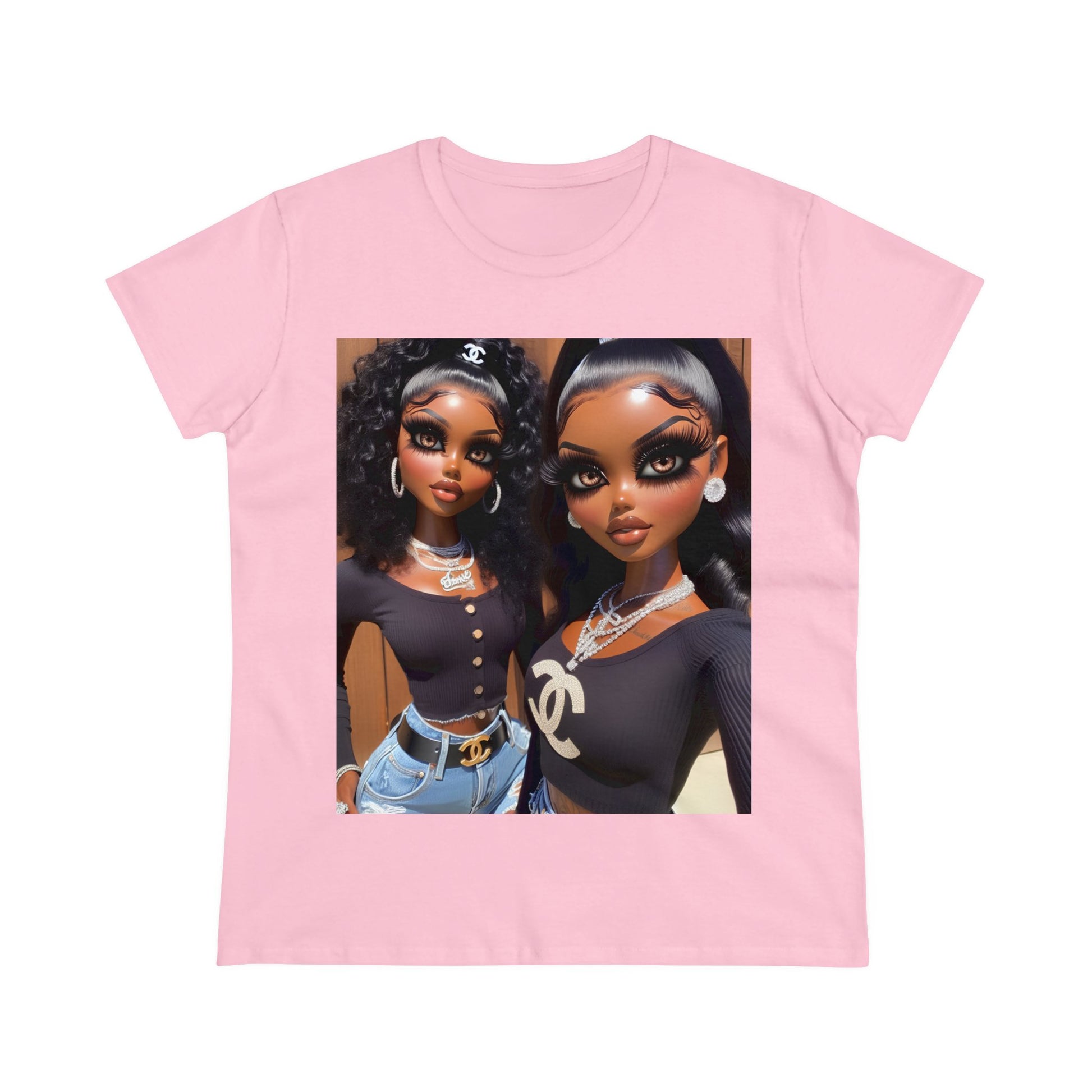 Outside Baddies T-Shirt T-Shirt Printify Light Pink S