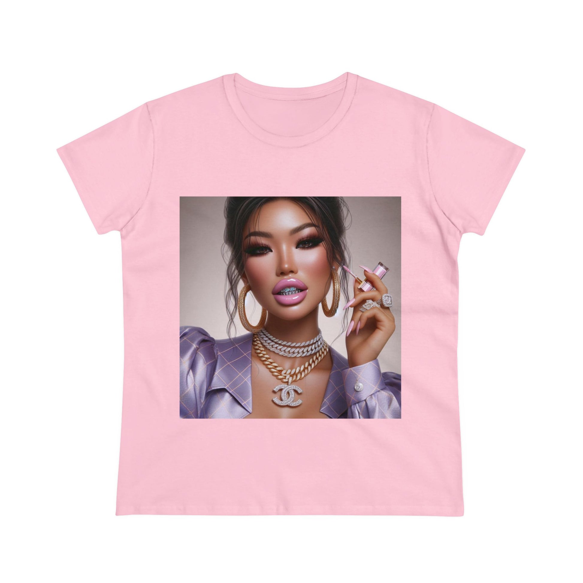 Gloss Up T-Shirt T-Shirt Printify Light Pink S