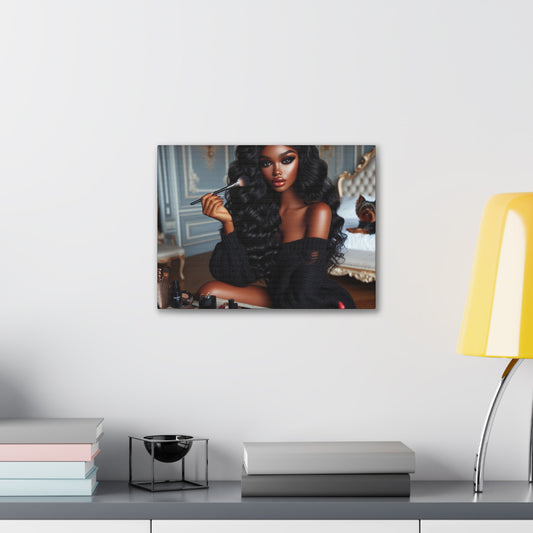Make Up Time Canvas Canvas Printify 16″ x 12″ (Horizontal) 0.75''