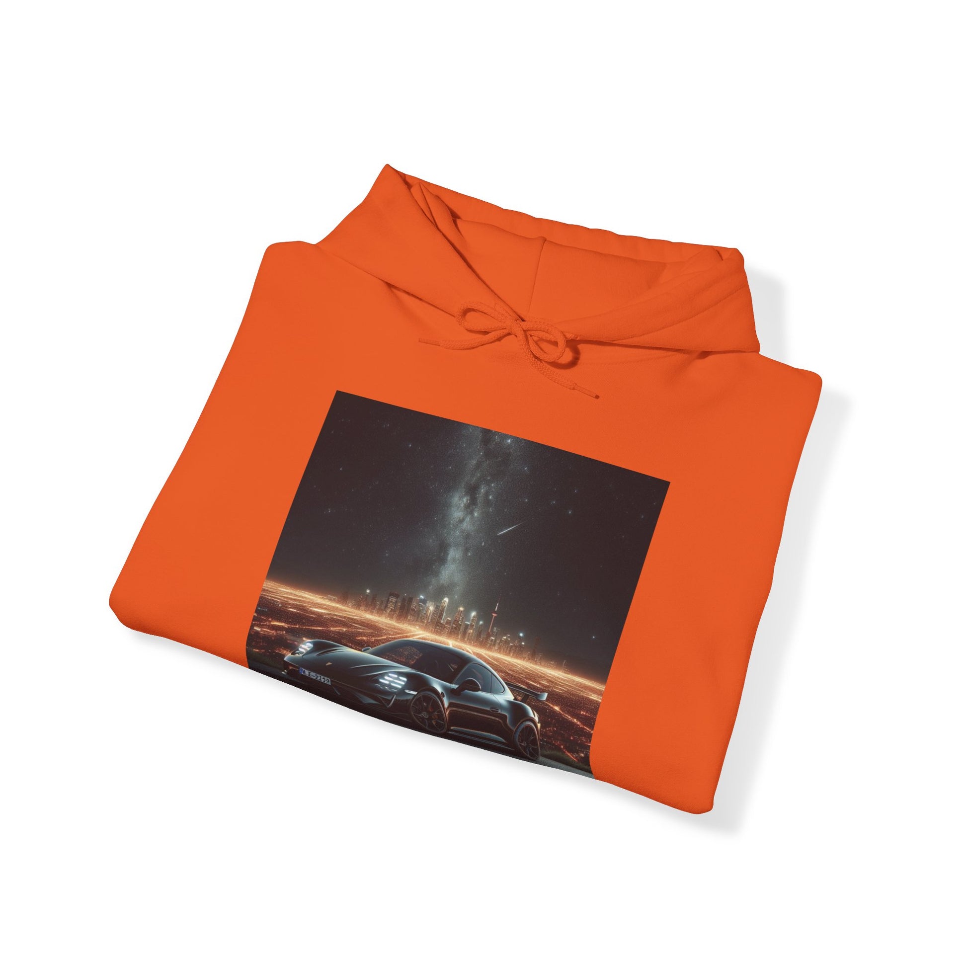 Black Porsche Hoodie Hoodie Printify