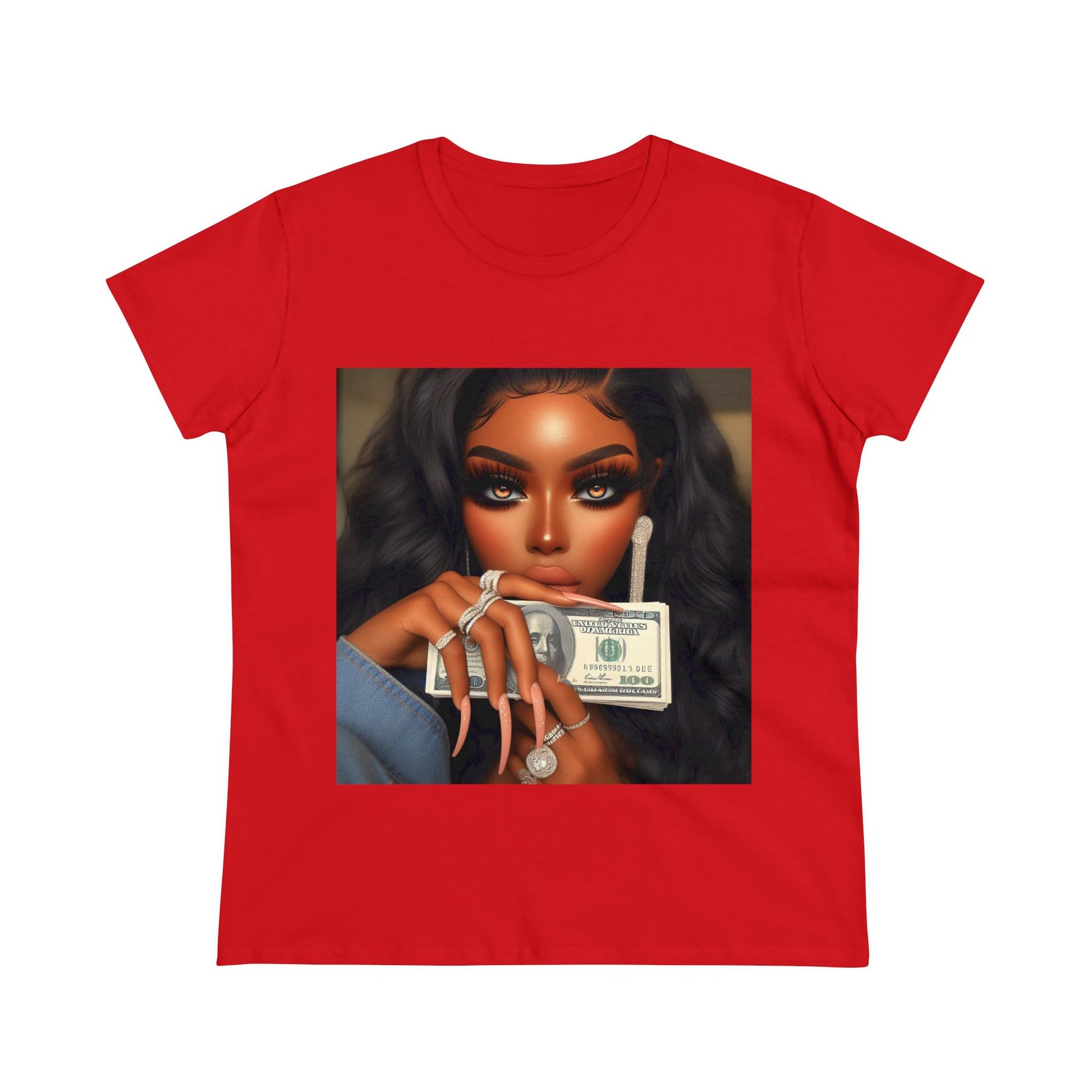 Money Talks T-Shirt T-Shirt Printify Red S