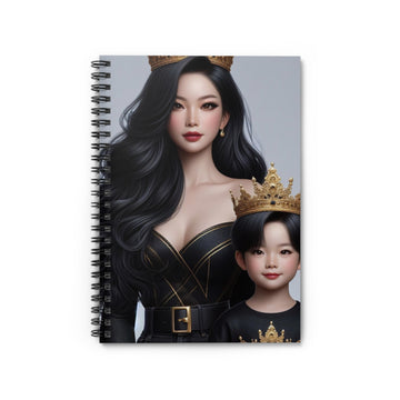 Royalty Spiral Notebook Paper products Printify One Size