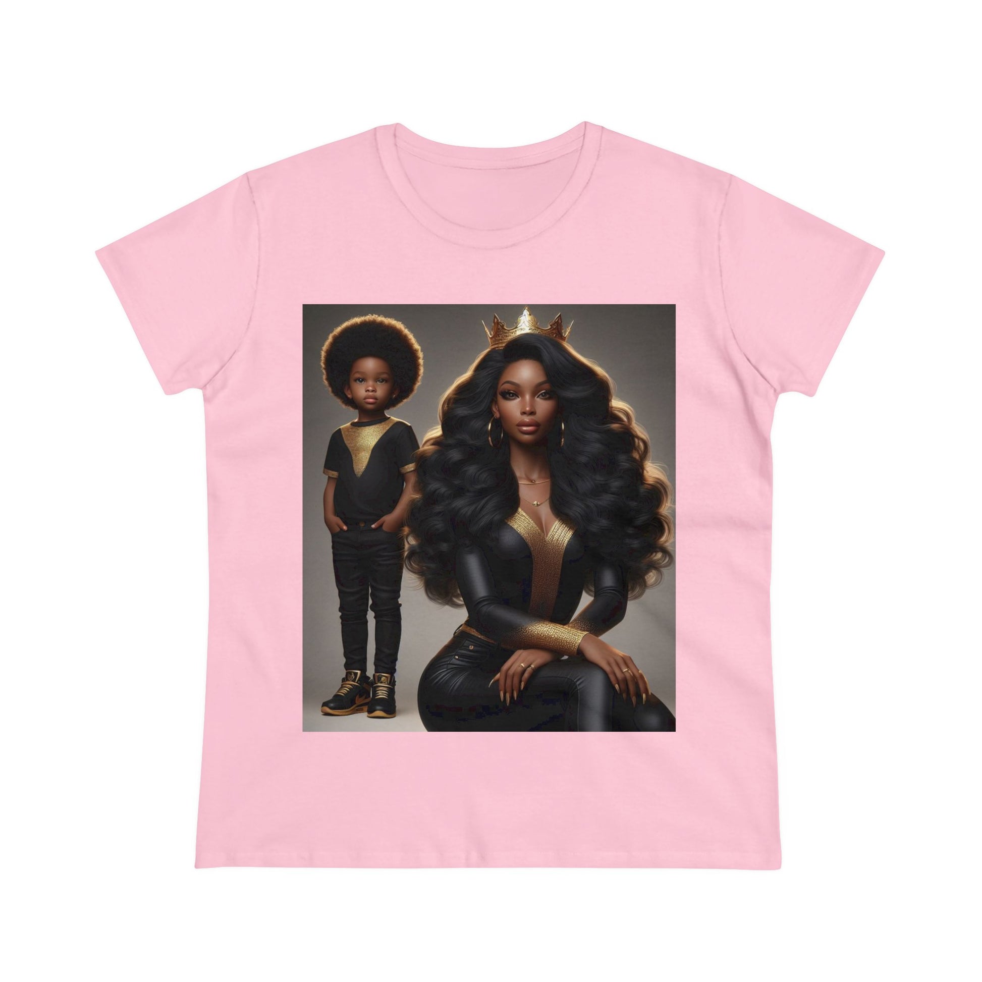 Royalty T-Shirt T-Shirt Printify Light Pink S