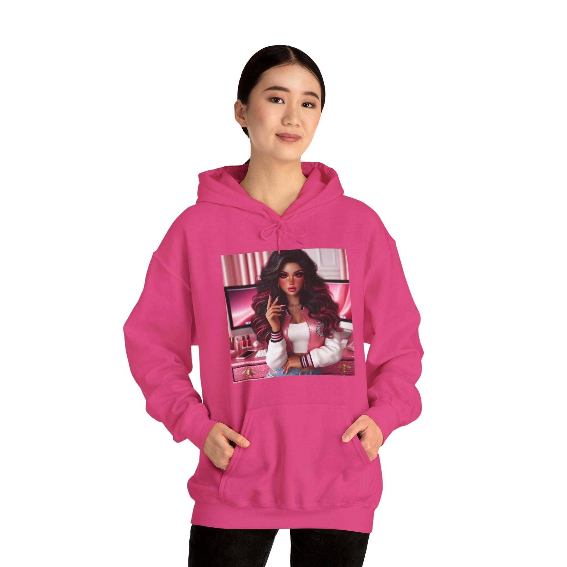 Pink Everything Hoodie Hoodie Printify