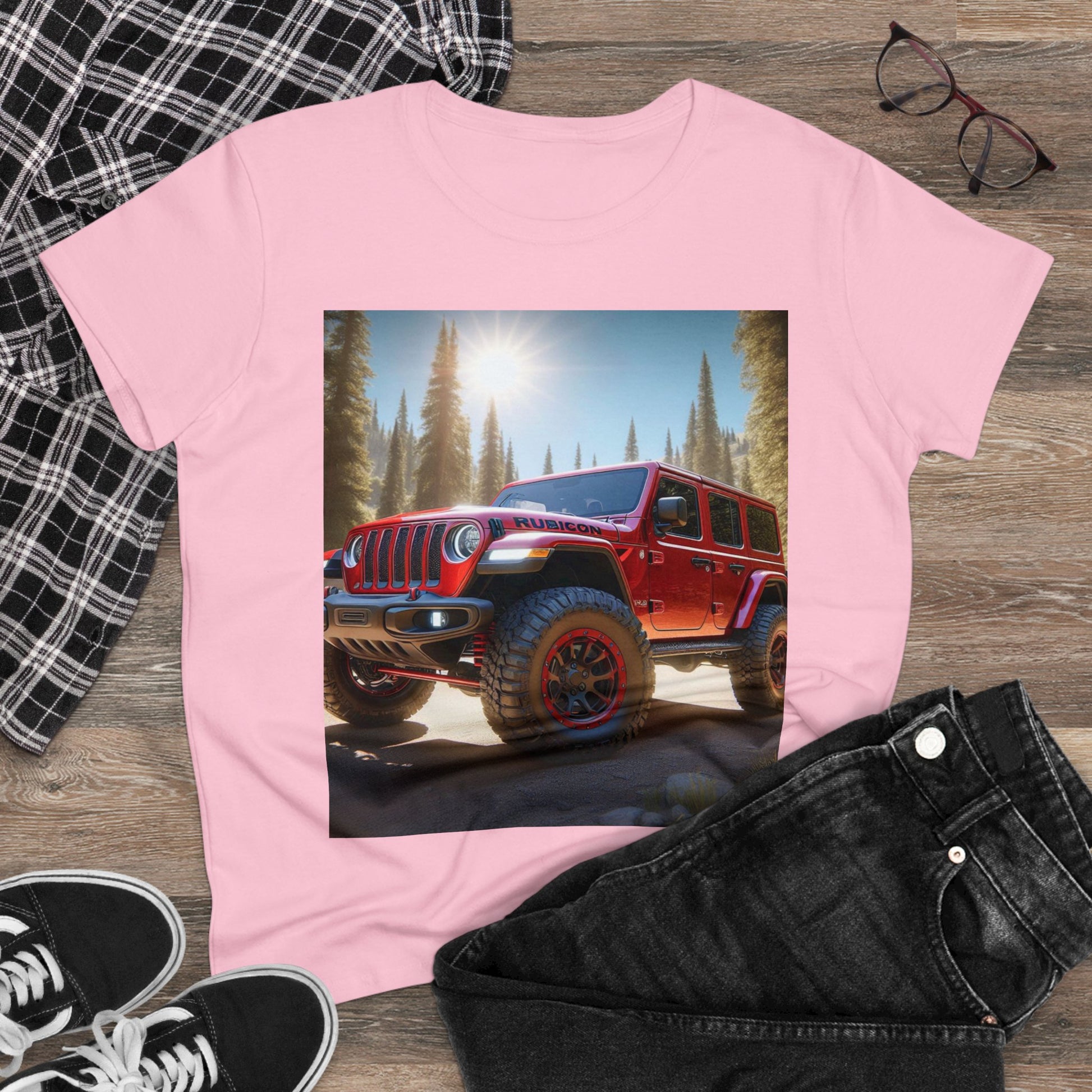 Red Rubicon T-Shirt T-Shirt Printify