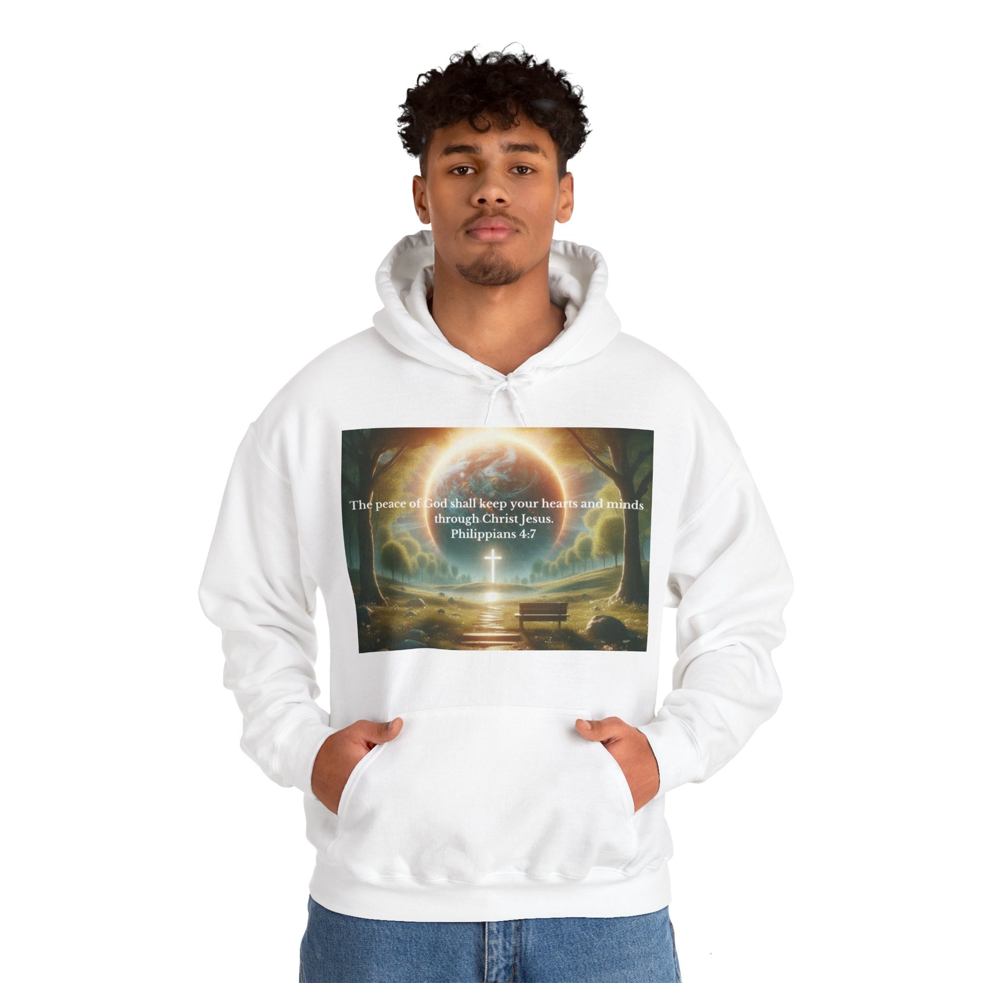 Philippians 4:7 Hoodie Hoodie Printify
