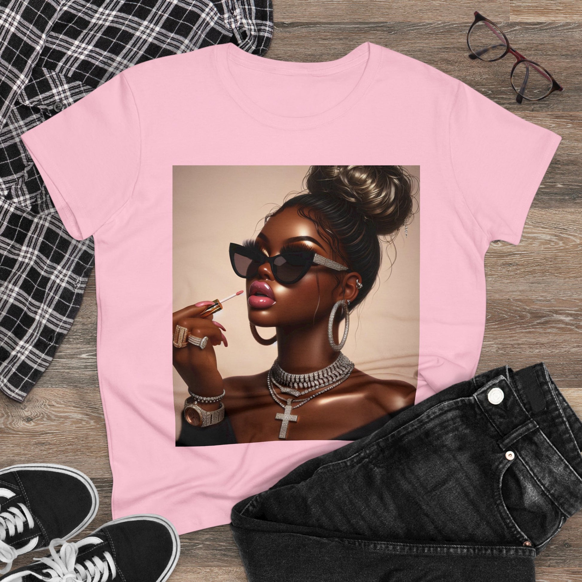My Lip Gloss is Poppin T-Shirt T-Shirt Printify