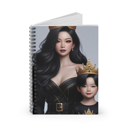 Royalty Spiral Notebook Paper products Printify