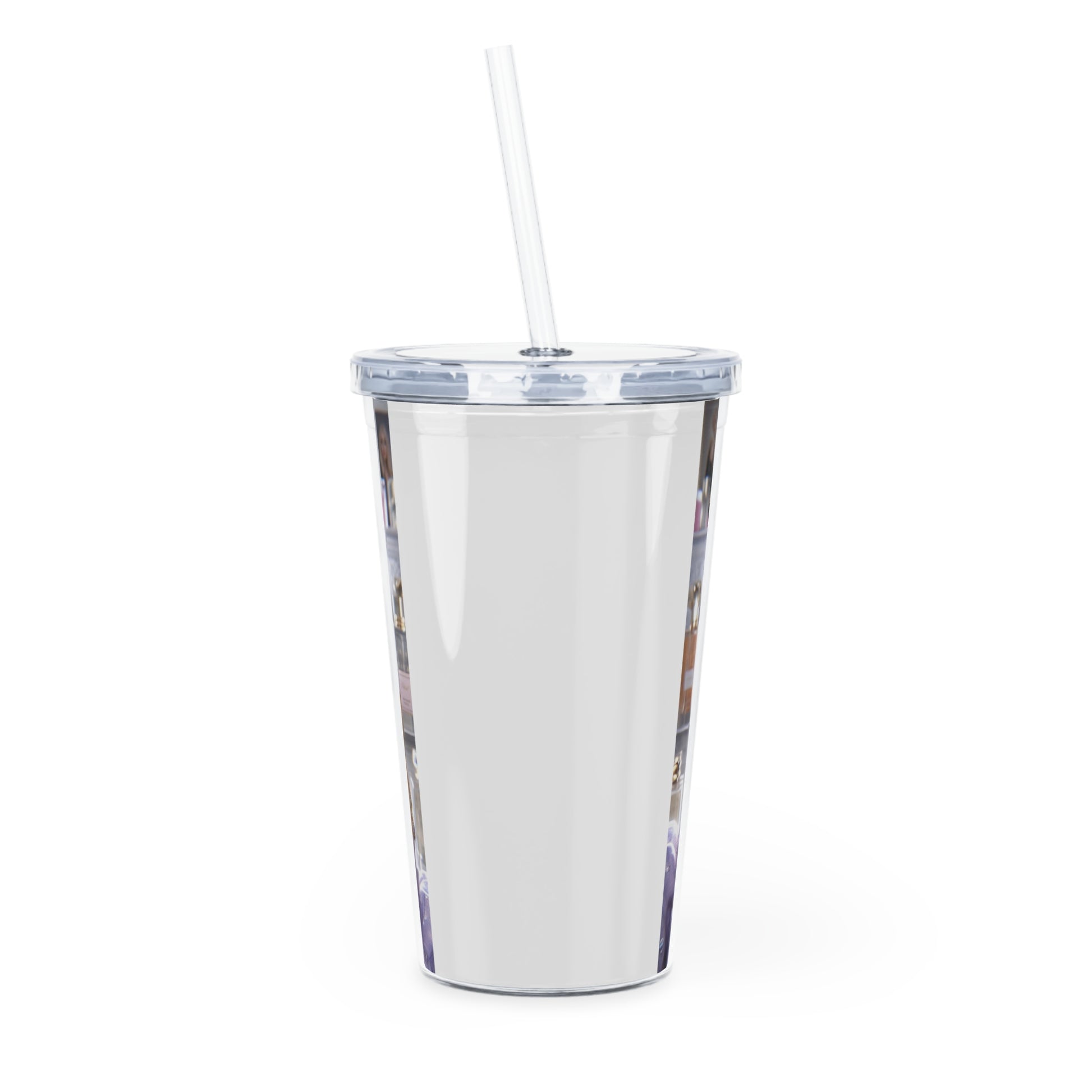 Chanel Please Tumbler with Straw Mug Printify