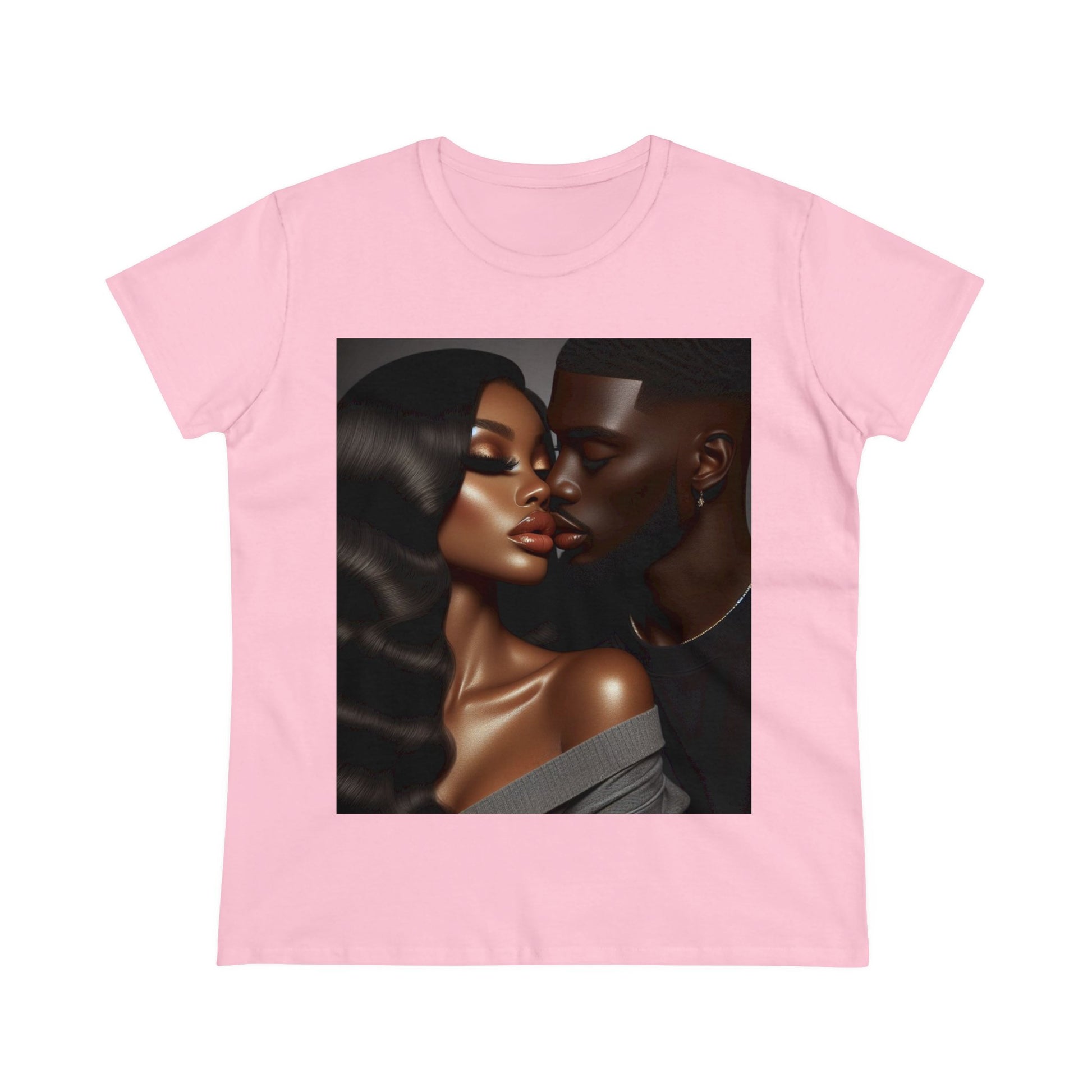 Kiss Me T-Shirt T-Shirt Printify Light Pink S