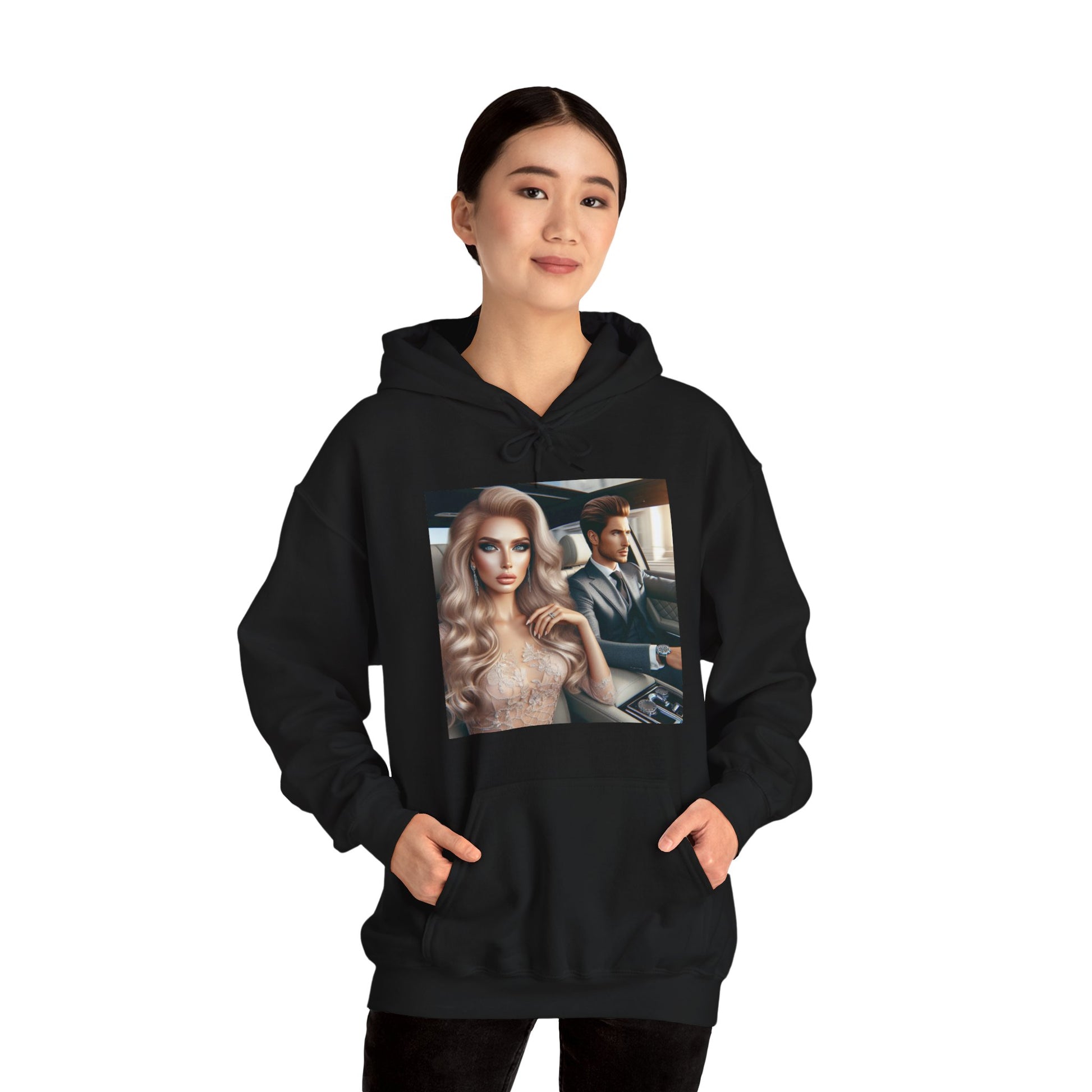 Elegant Drive Hoodie Hoodie Printify