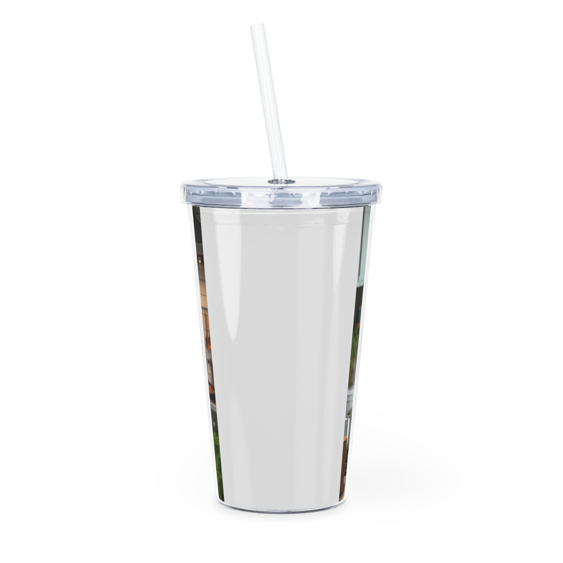 Dinner Time Tumbler with Straw Mug Printify