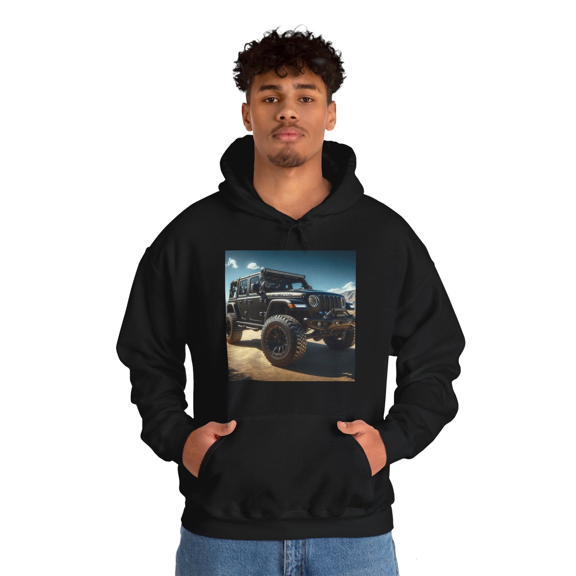 Black Rubicon Hoodie Hoodie Printify