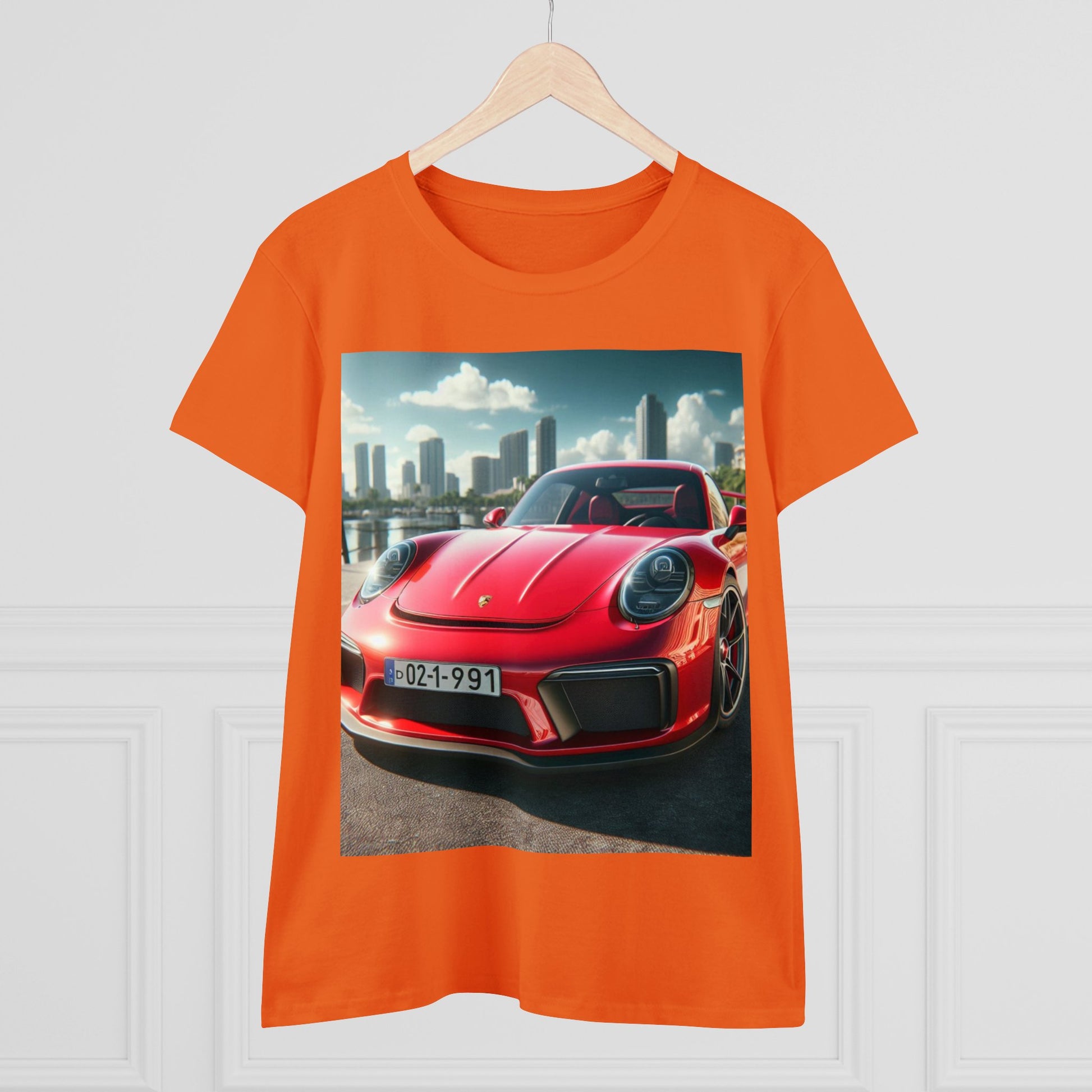 Red Porsche T-Shirt T-Shirt Printify