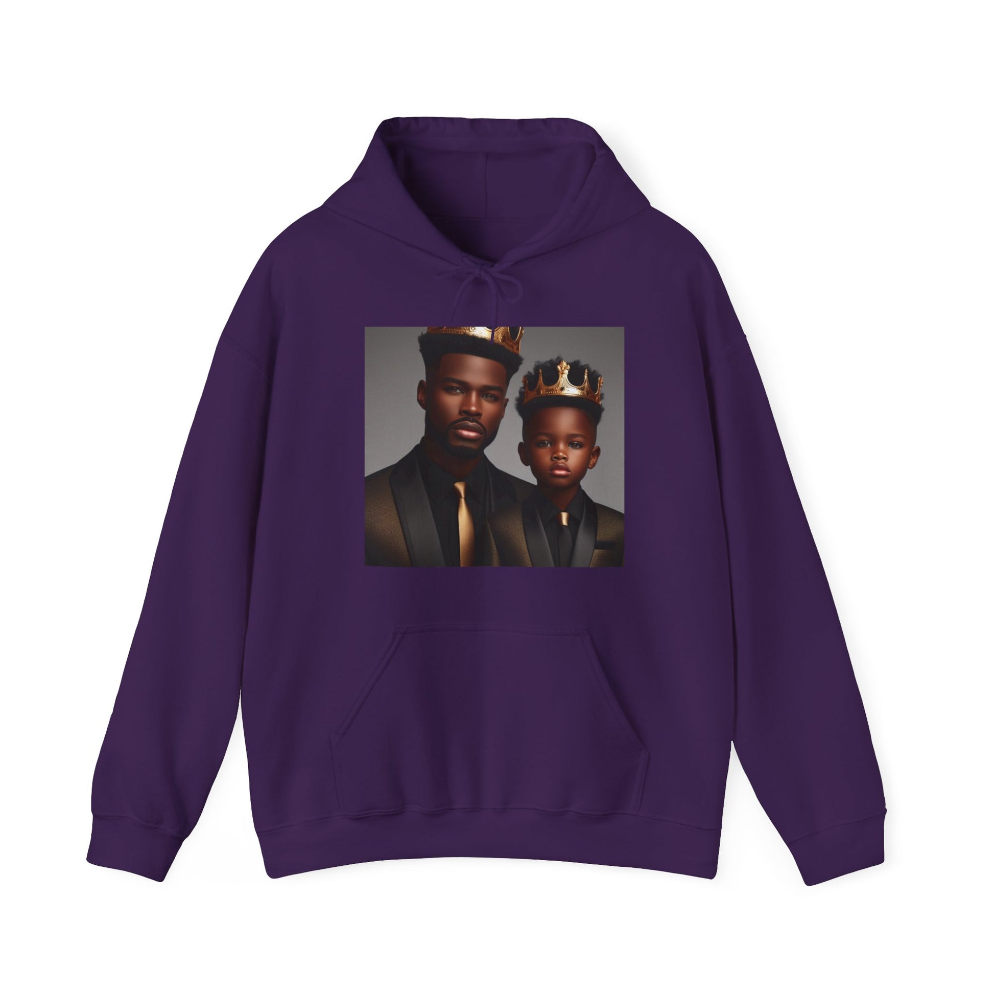 Royalty Hoodie Hoodie Printify Purple S