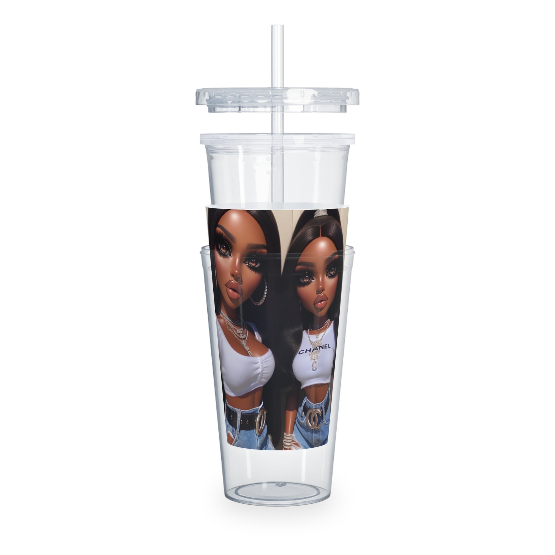 Friends Tumbler with Straw Mug Printify