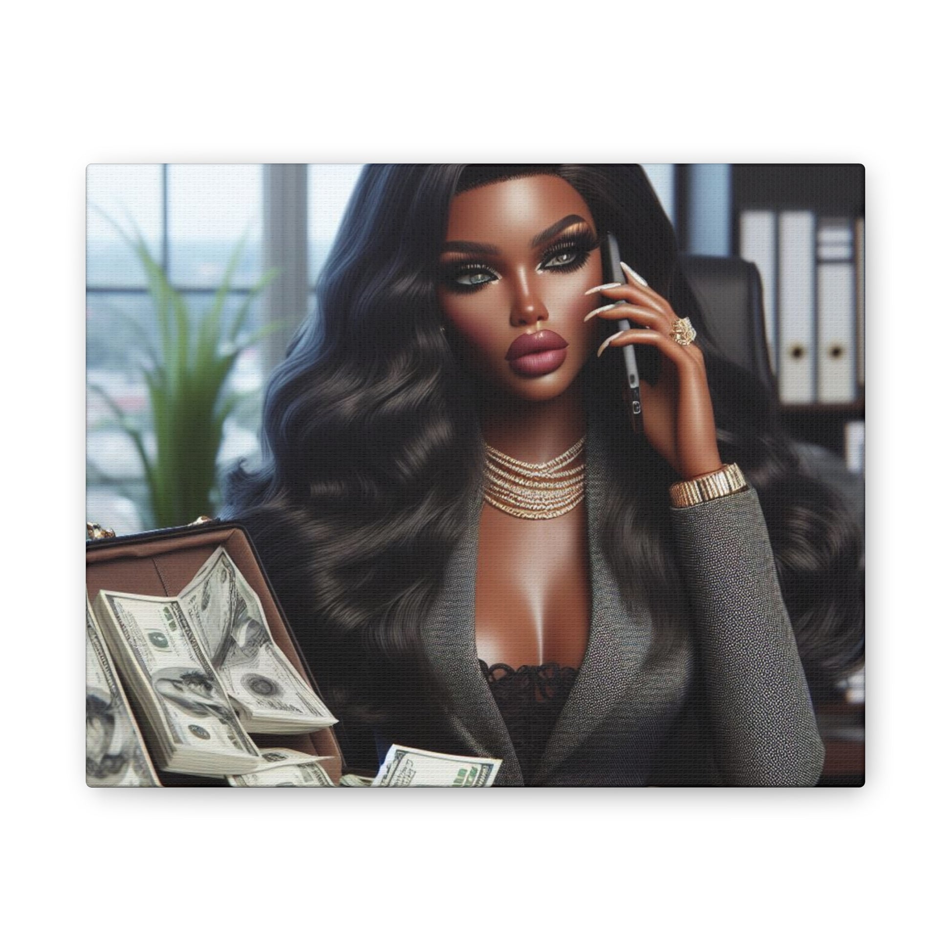 Business Deal Canvas Canvas Printify