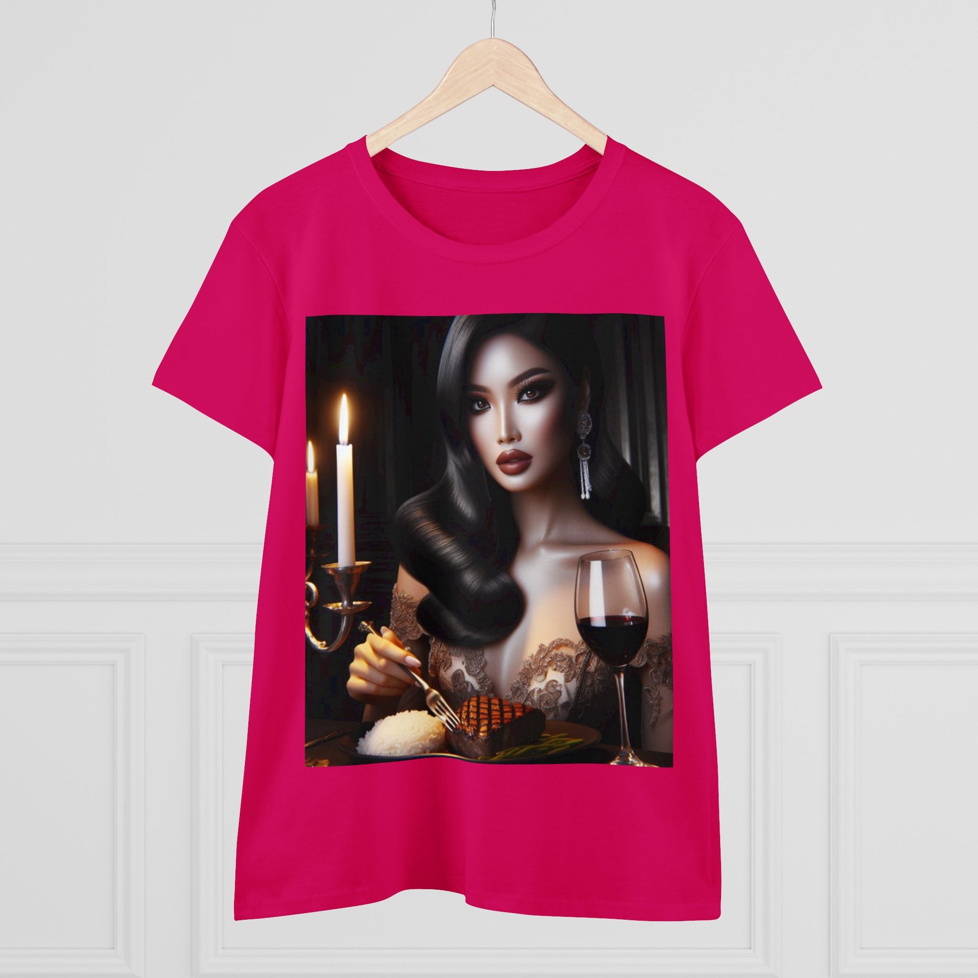 Elegant Meal T-Shirt T-Shirt Printify