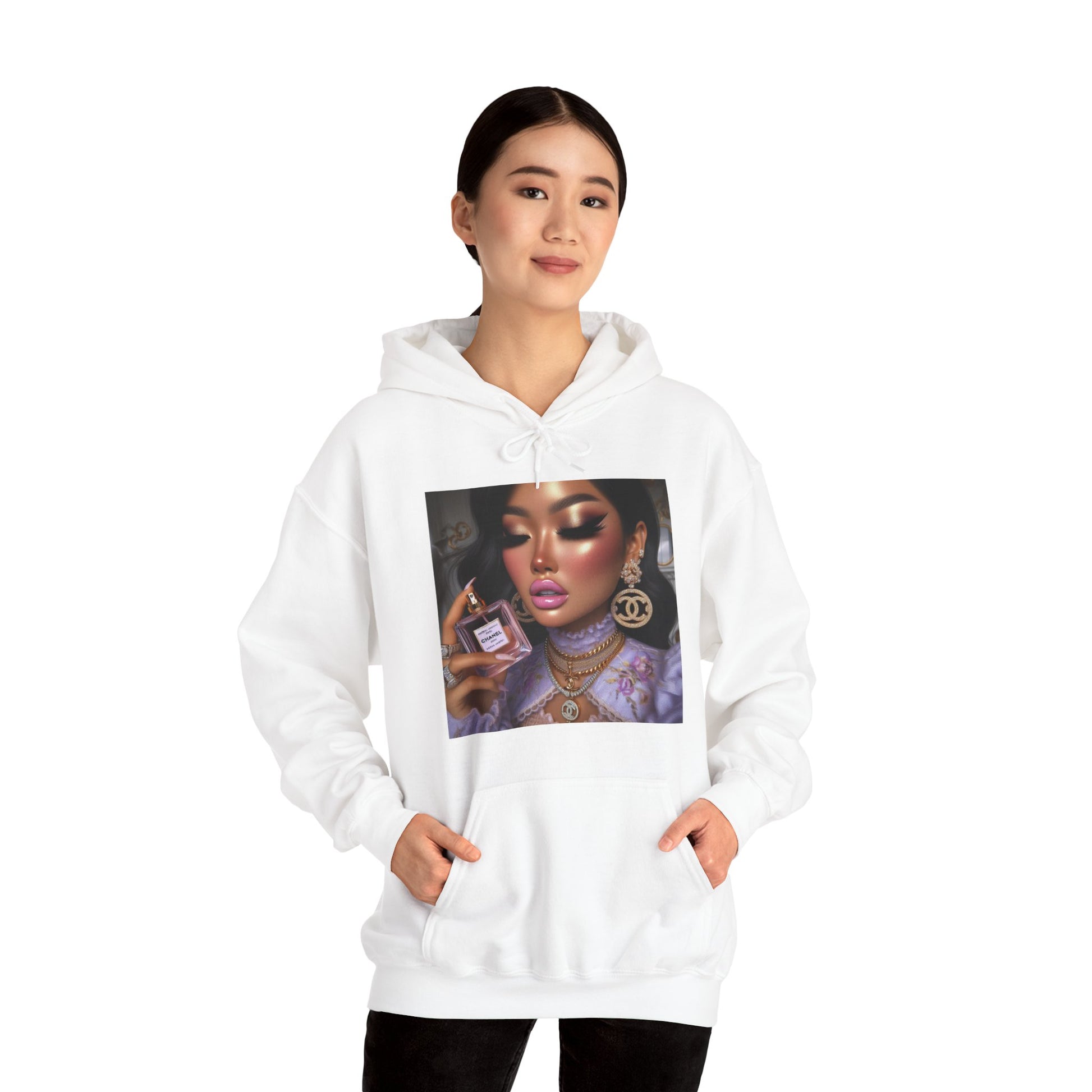 Chanel Please Hoodie Hoodie Printify