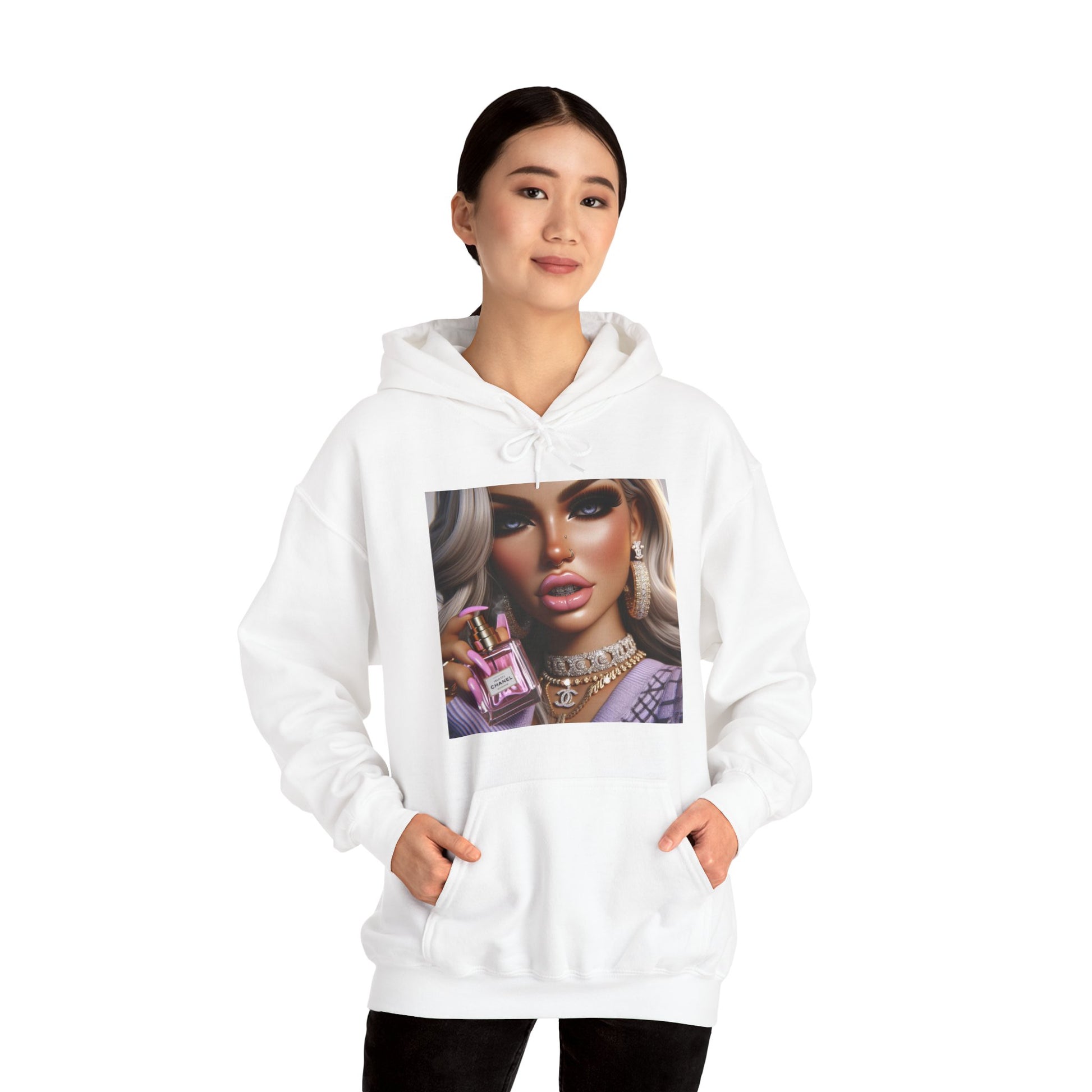 Chanel Please Hoodie Hoodie Printify