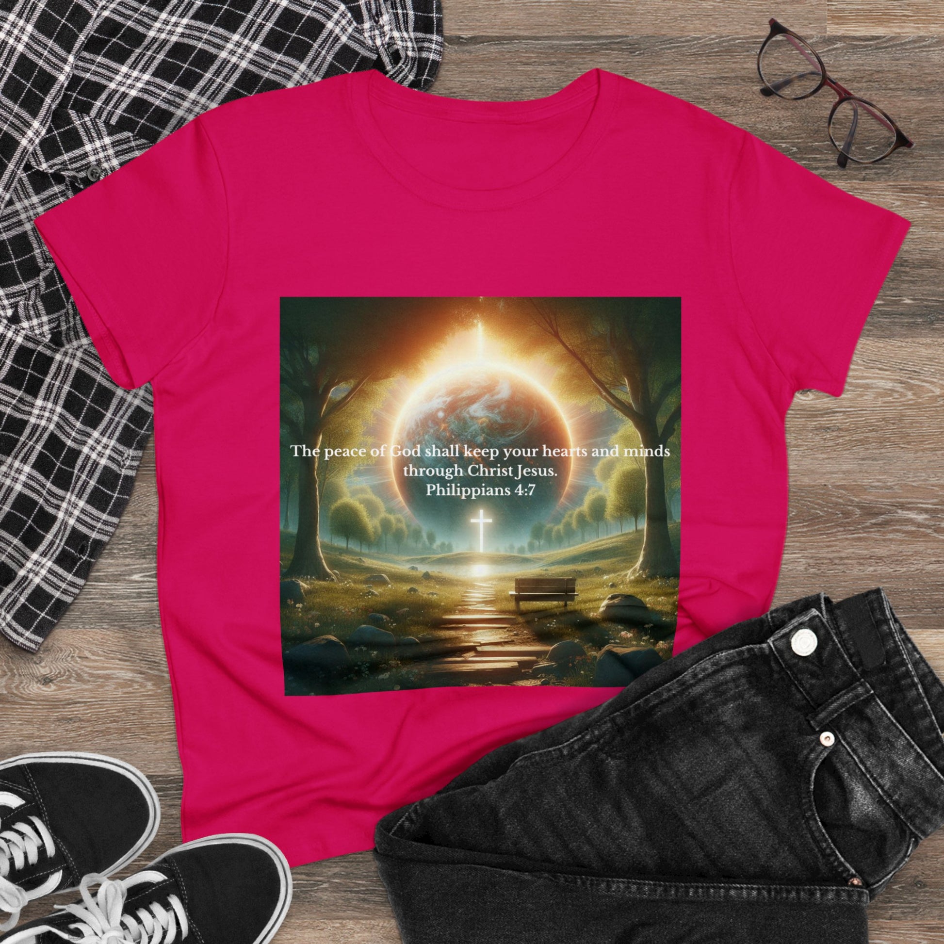 Philippians 4:7 T-Shirt T-Shirt Printify
