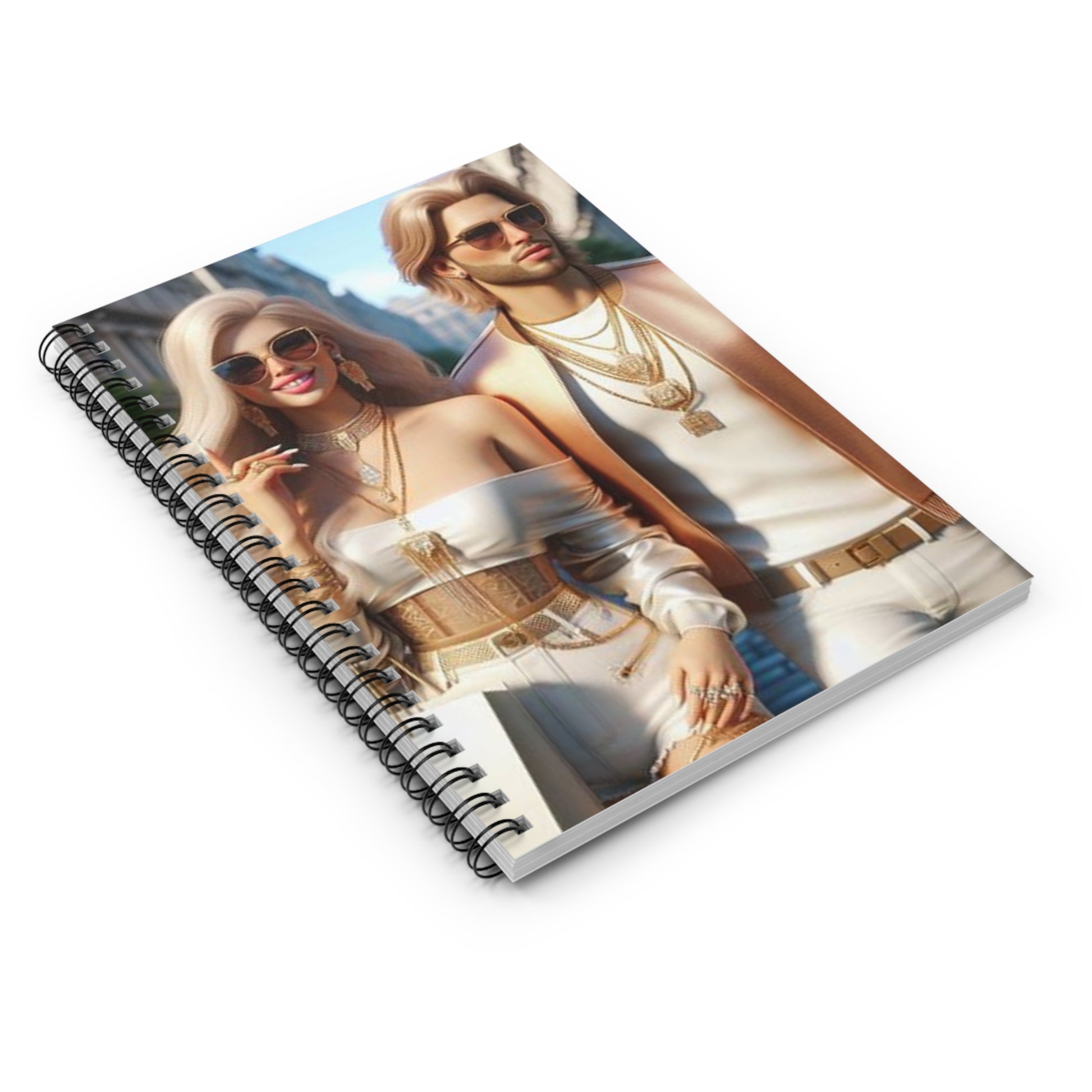 Thank You to My Man Spiral Notebook Paper products Printify