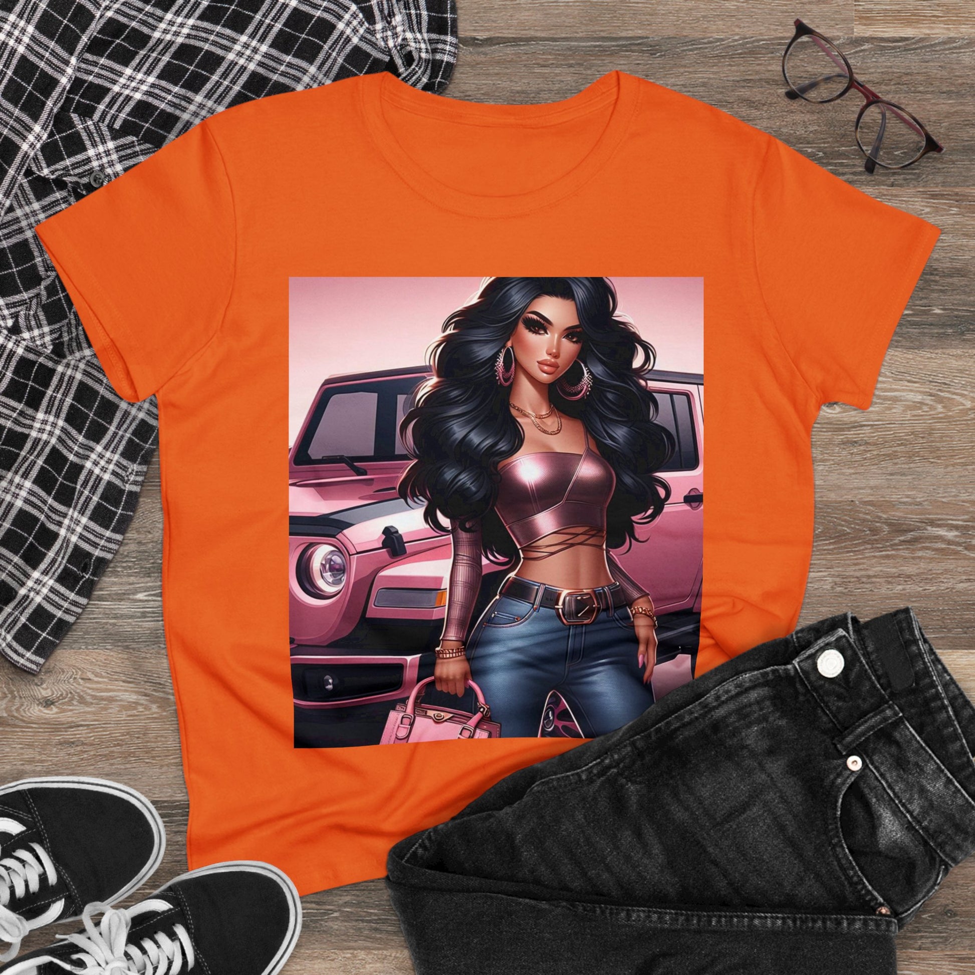 Pink Luxury T-Shirt T-Shirt Printify