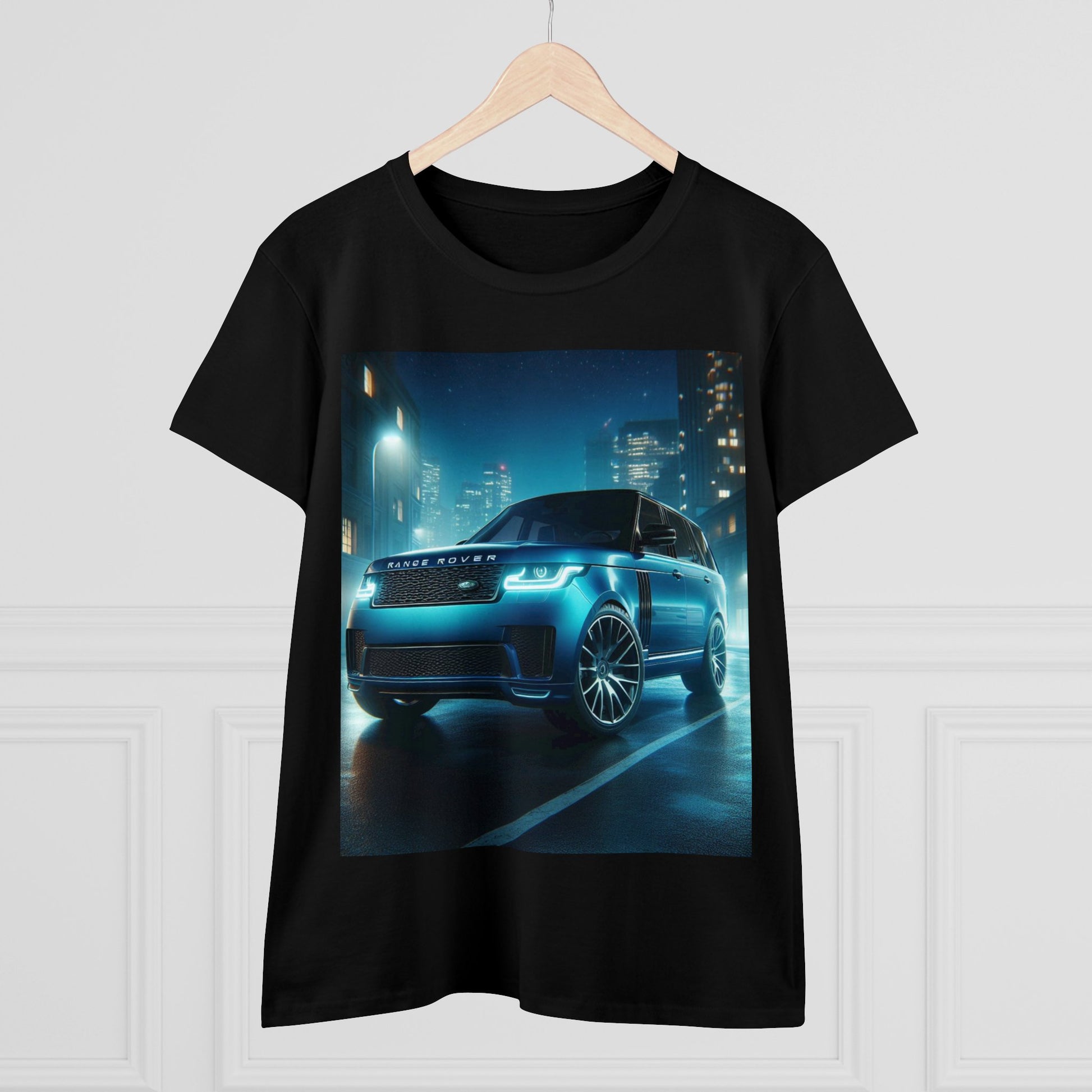 Blue Range Rover T-Shirt T-Shirt Printify