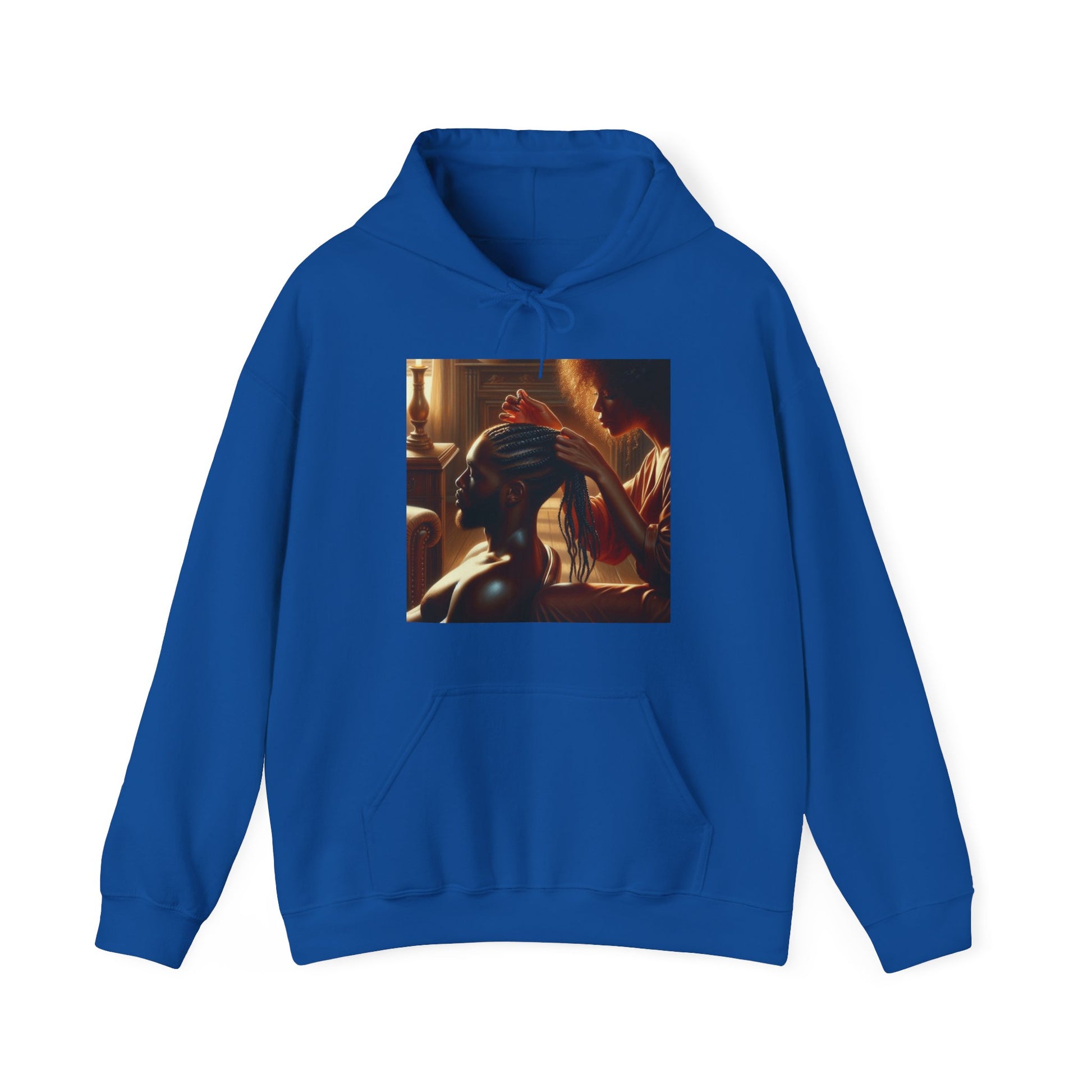 Braid My Hair Hoodie Hoodie Printify Royal S