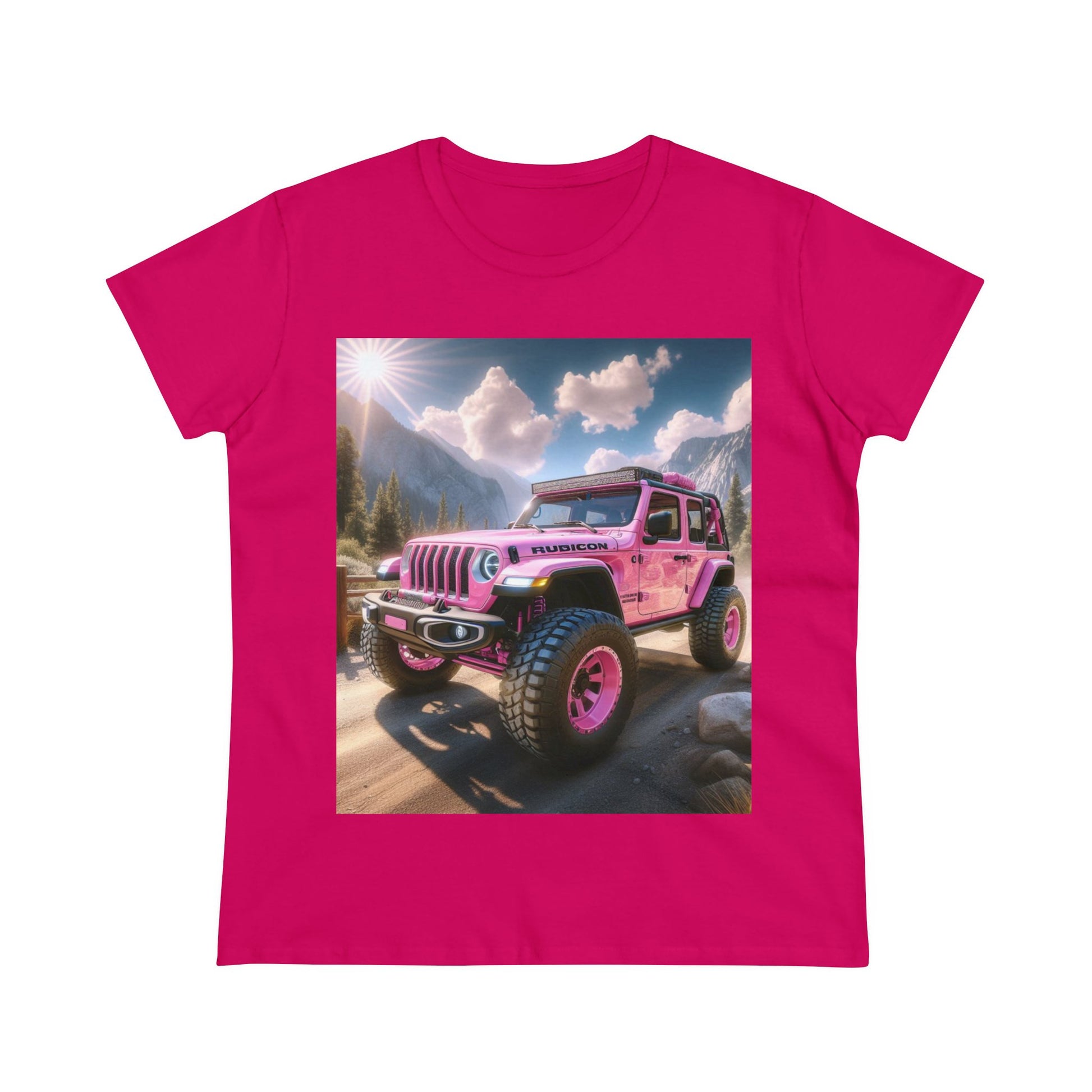 Pink Rubicon T-Shirt T-Shirt Printify Heliconia S