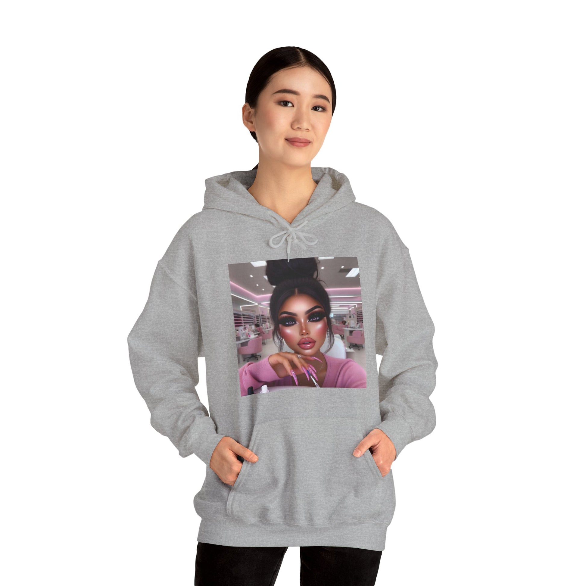 Nail Day Hoodie Hoodie Printify