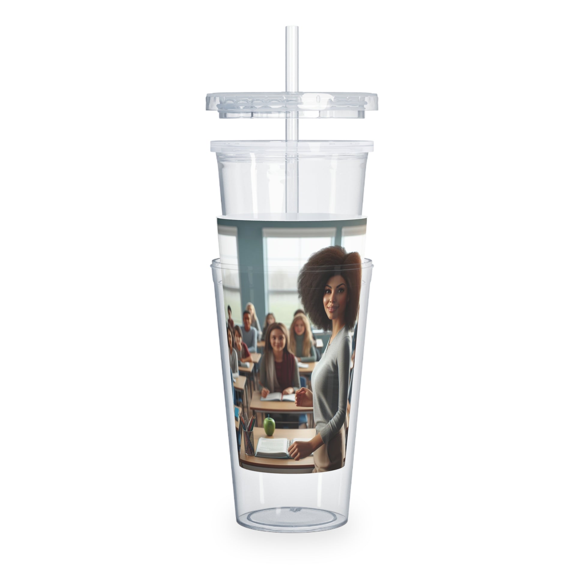 Class in Session Tumbler with Straw Mug Printify