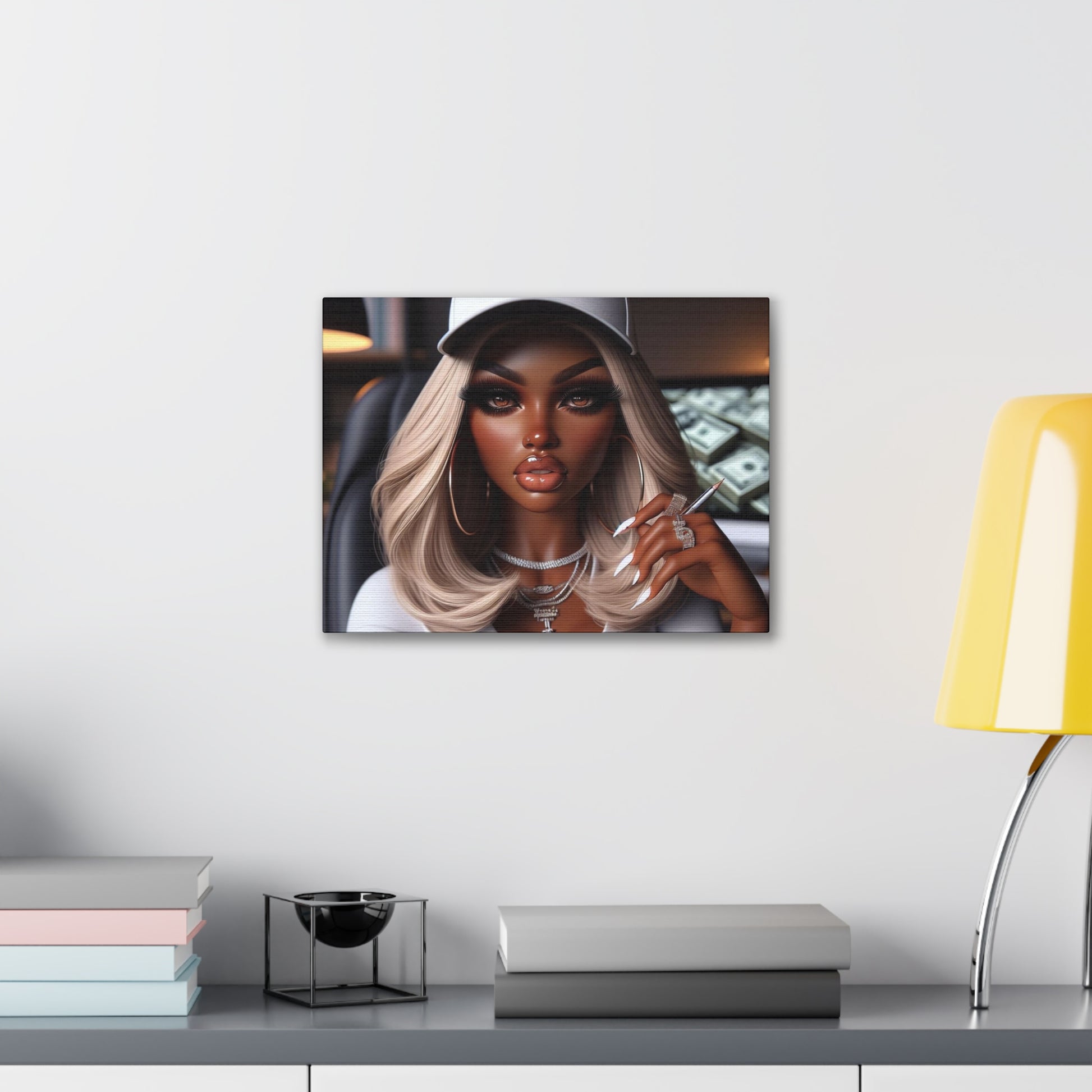 Big Money Canvas Canvas Printify 16″ x 12″ (Horizontal) 0.75''