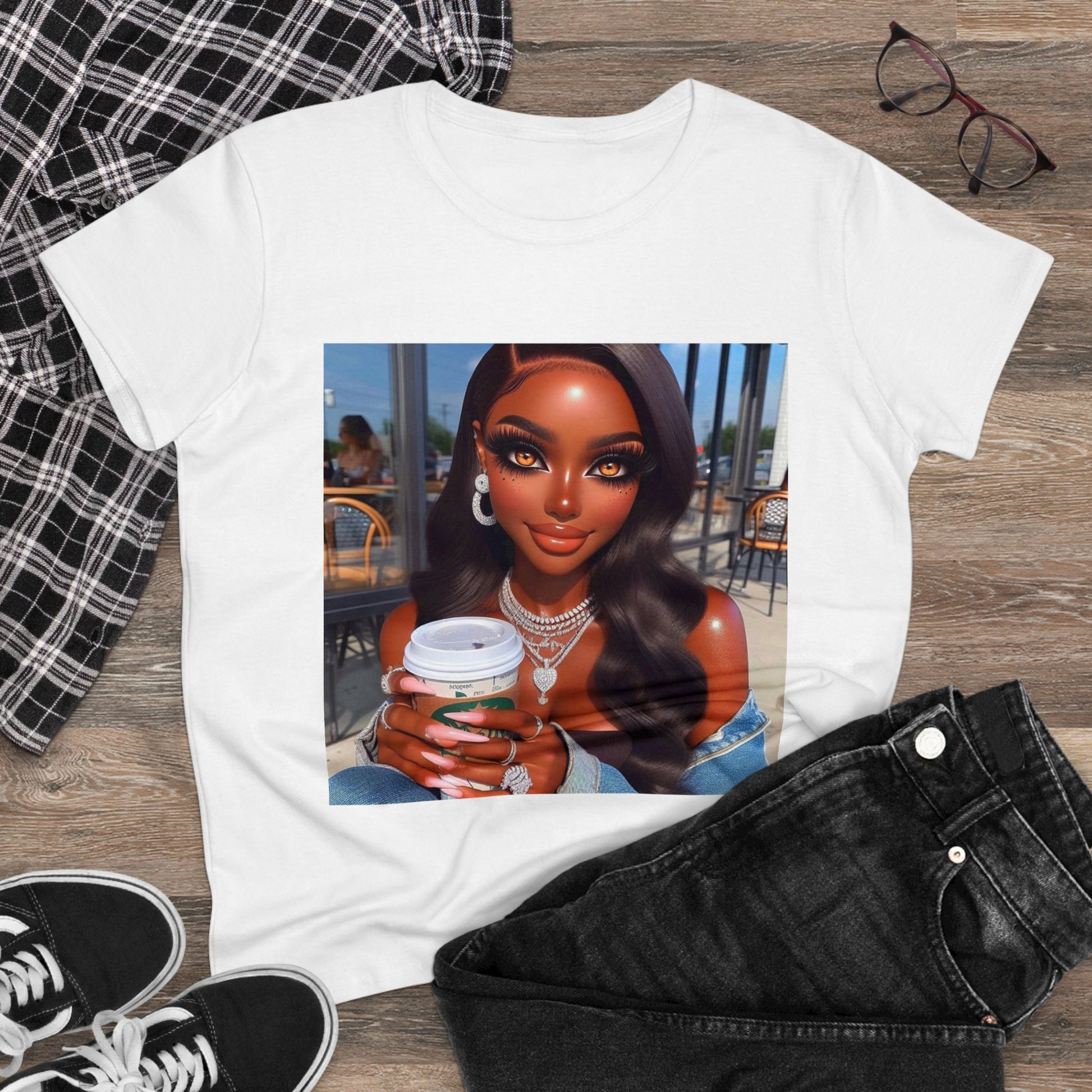 Coffee Beauty T-Shirt T-Shirt Printify