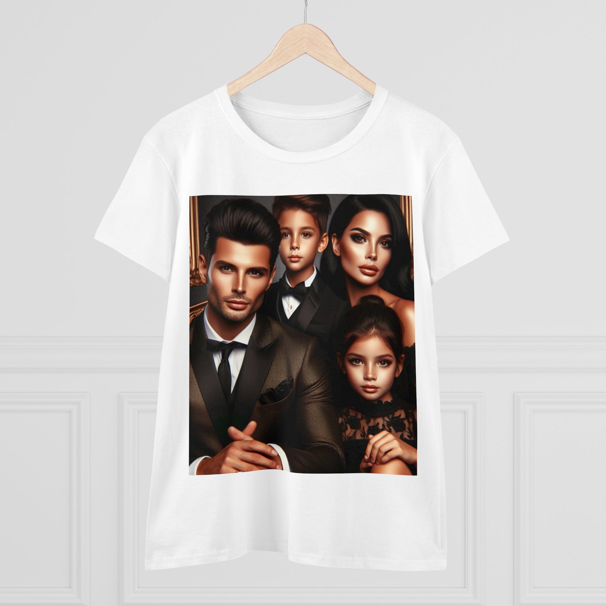 Family Portrait T-Shirt T-Shirt Printify