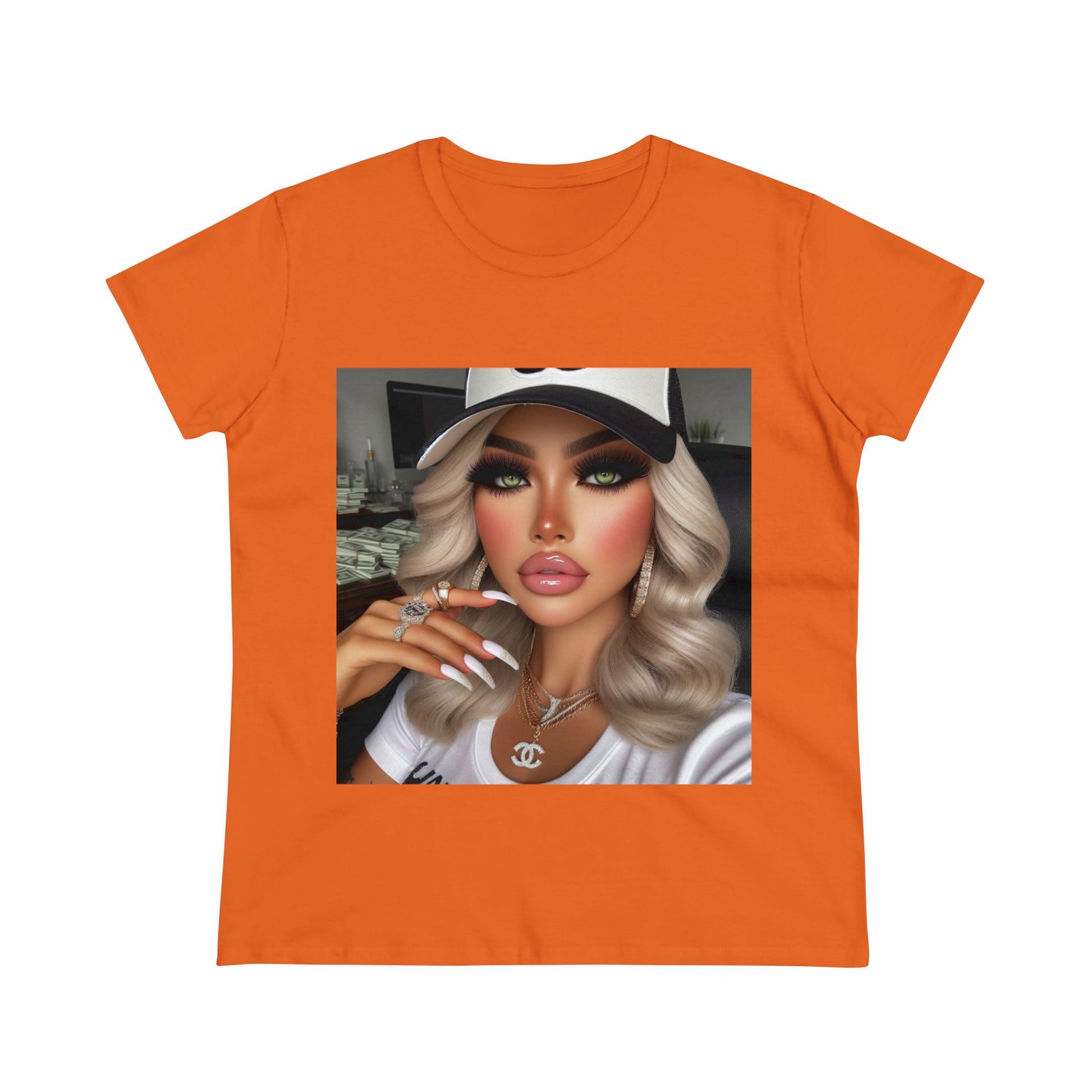 Big Money T-Shirt T-Shirt Printify Orange S