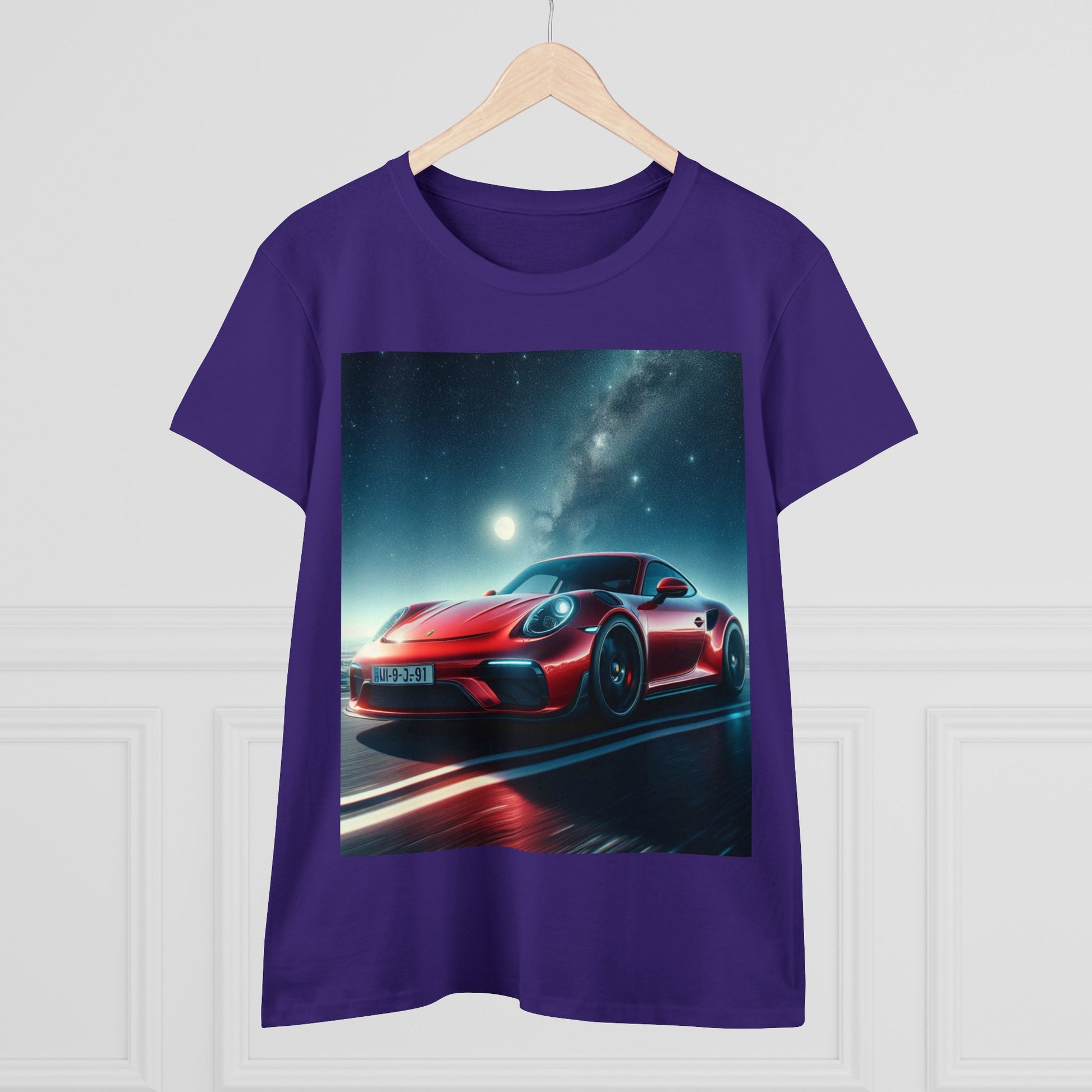 Red Porsche T-Shirt T-Shirt Printify