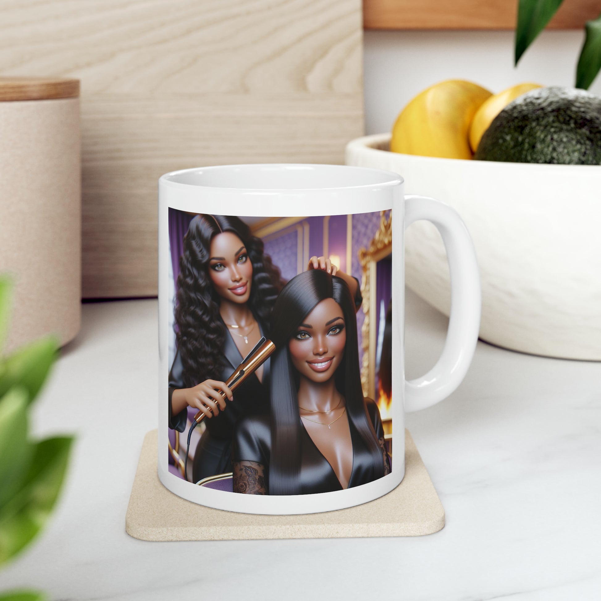 Hair Day Mug Mug Printify