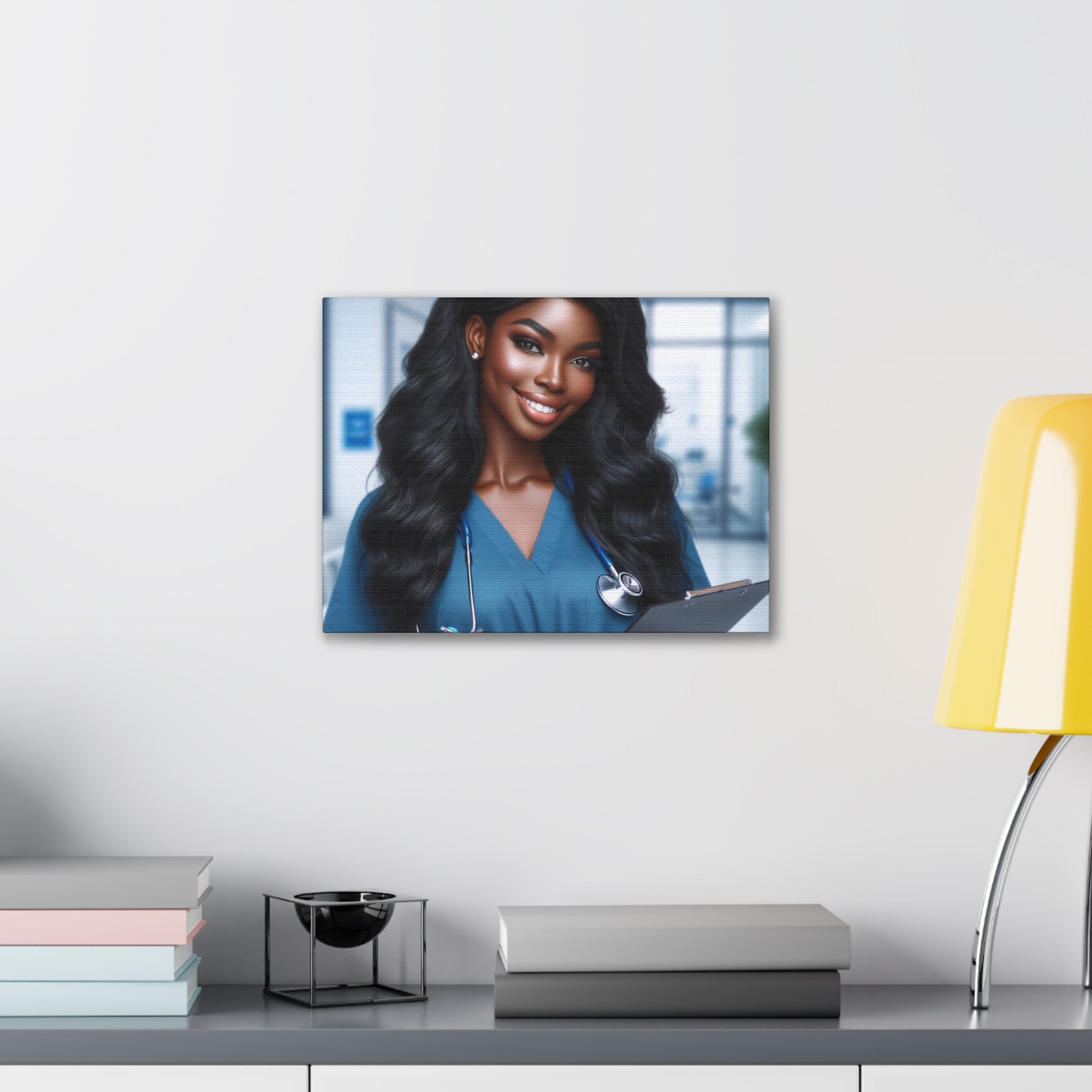 Your Favorite Nurse Canvas Canvas Printify 16″ x 12″ (Horizontal) 0.75''