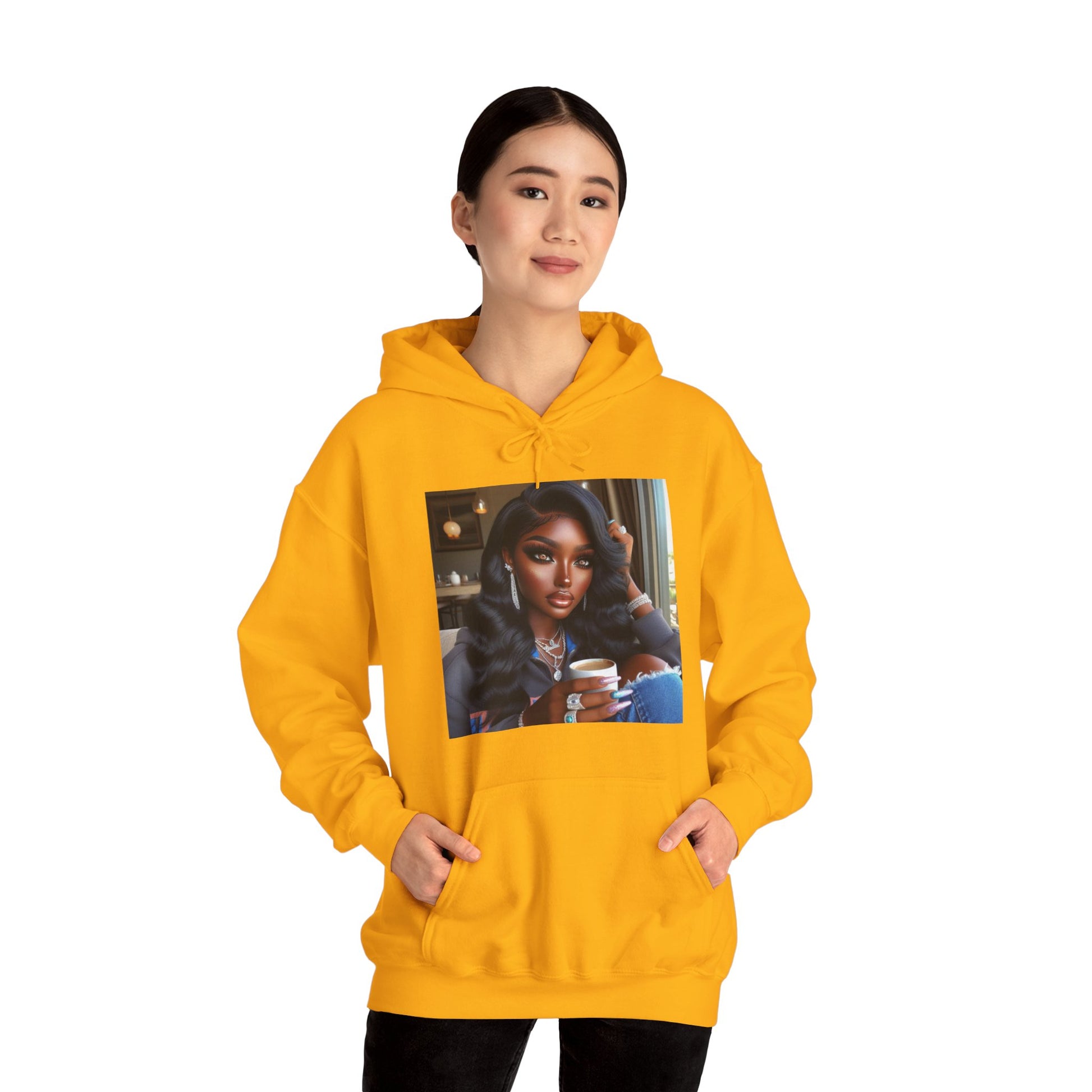 Coffee Break Hoodie Hoodie Printify