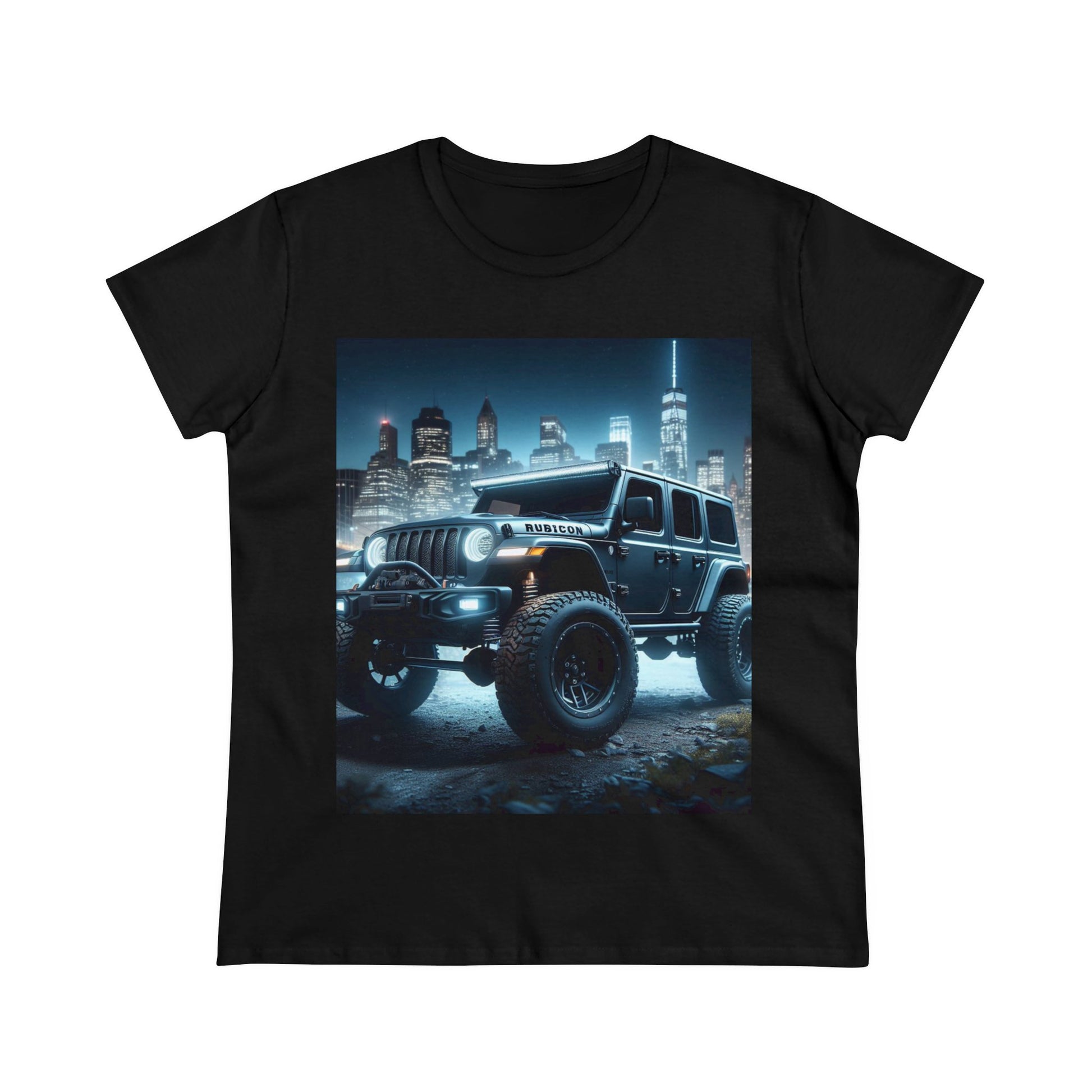 Gray Rubicon T-Shirt T-Shirt Printify Black S